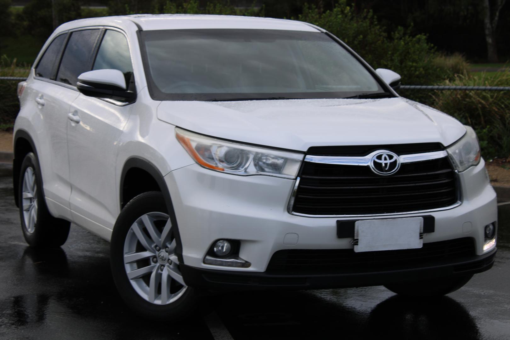 2015 Toyota Kluger GX AWD in White