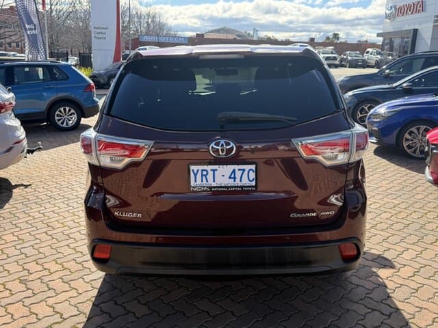 2016 Toyota Kluger AWD GRANDE in Red
