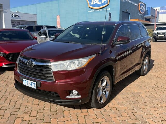 2016 Toyota Kluger AWD GRANDE in Red
