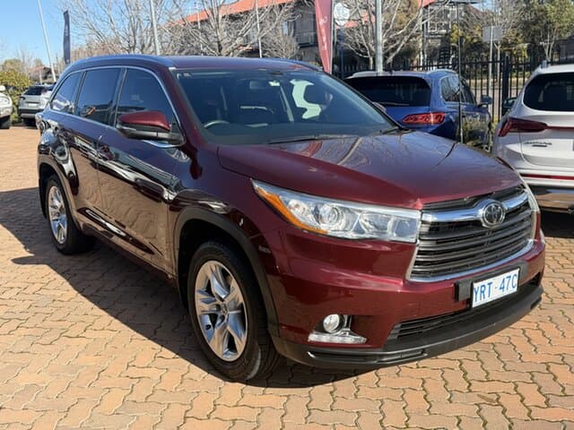 2016 Toyota Kluger AWD GRANDE in Red