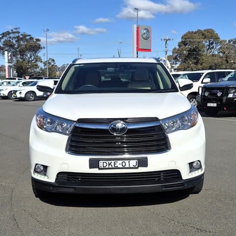 2016 Toyota Kluger AWD GRANDE in White