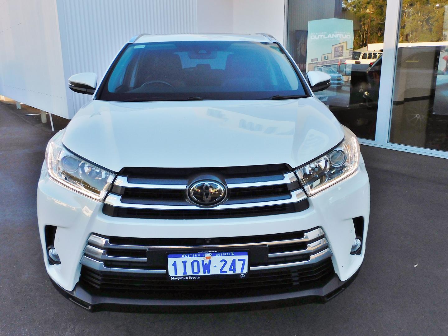 2018 Toyota Kluger Grande AWD in White