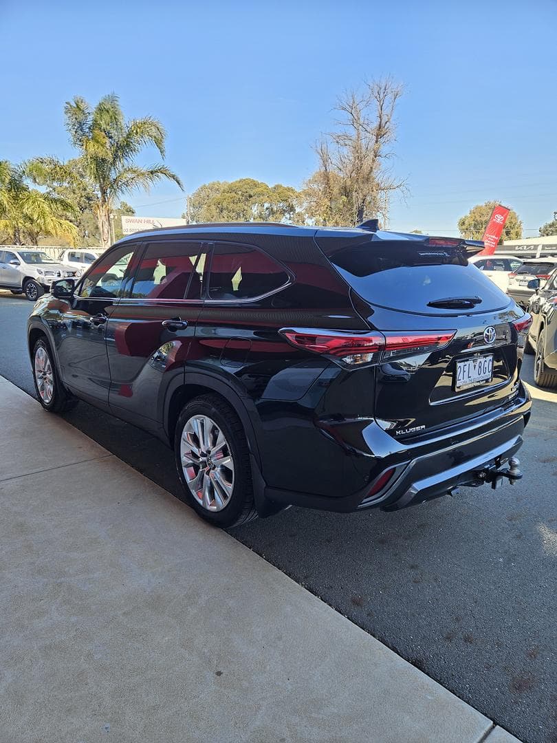 2021 Toyota Kluger AWD GRANDE in Black
