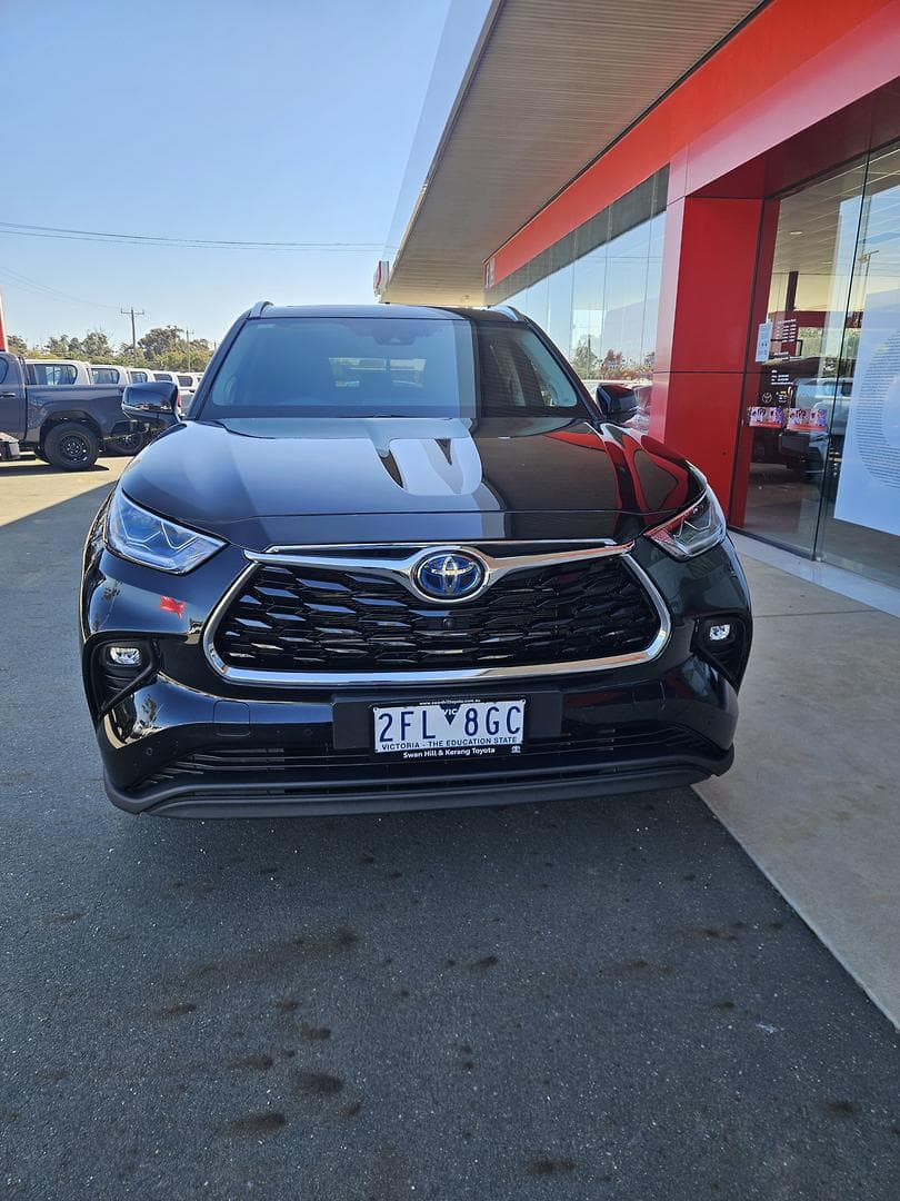 2021 Toyota Kluger AWD GRANDE in Black