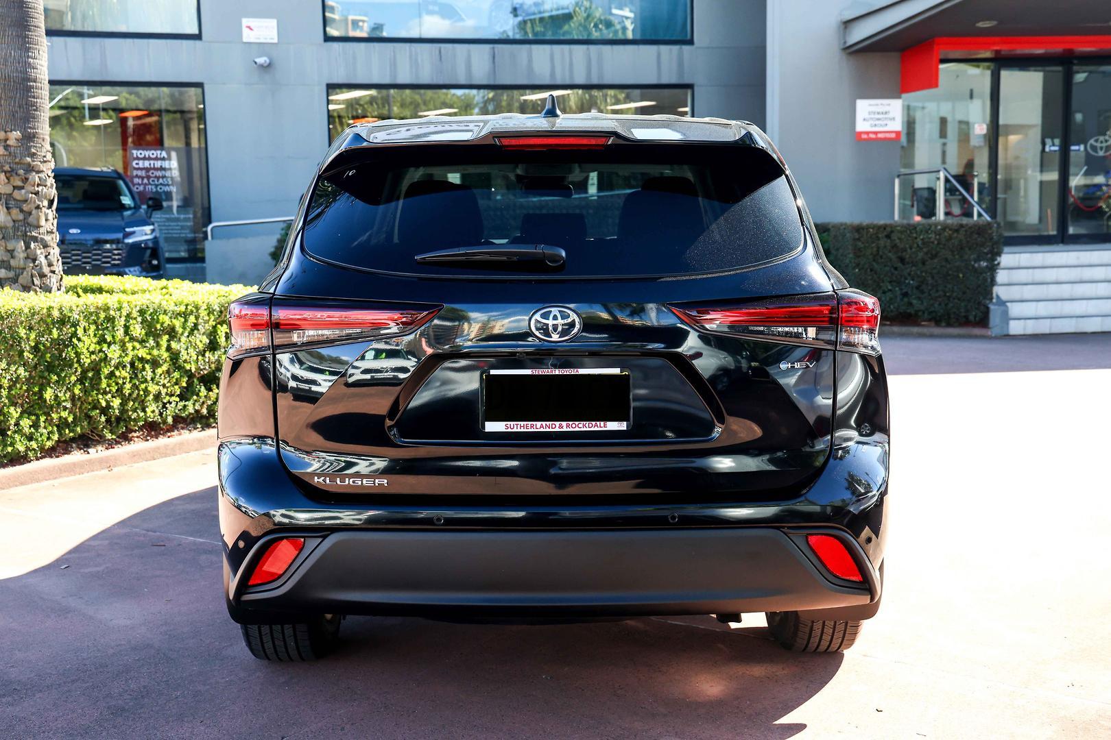 2025 Toyota Kluger GX AWD in Black