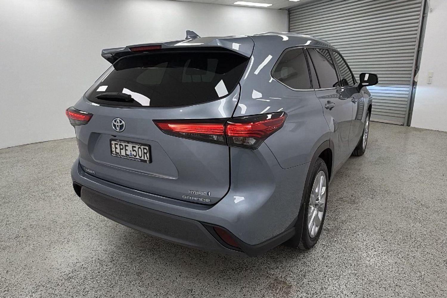 2021 Toyota Kluger AWD GRANDE in Blue