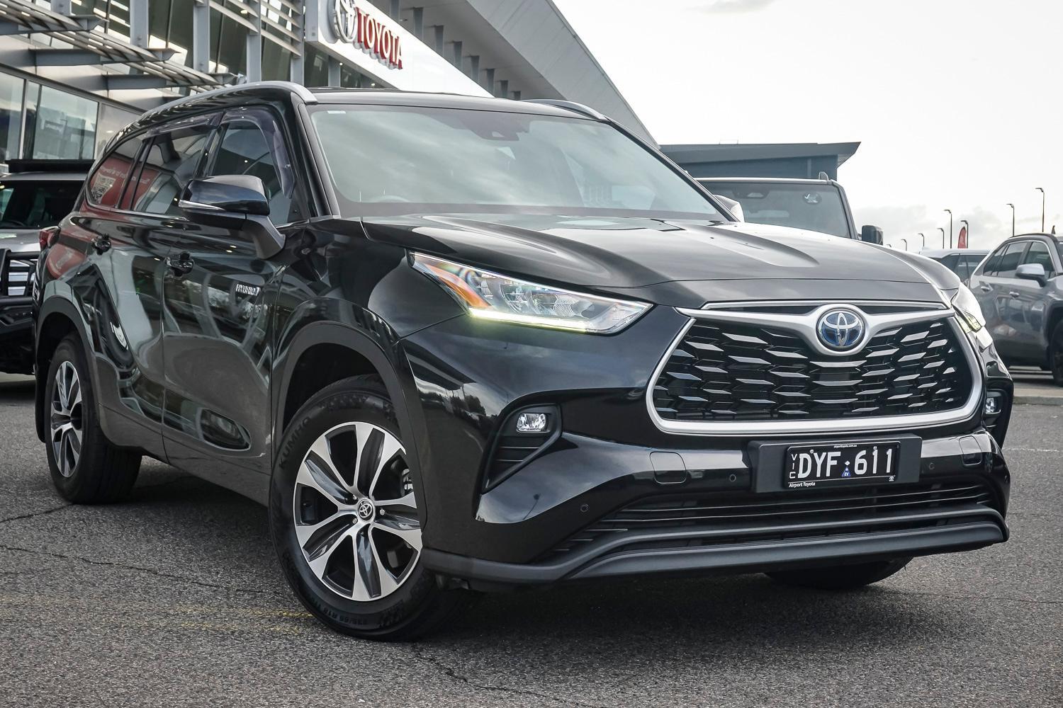 2021 Toyota Kluger GXL AWD in Black
