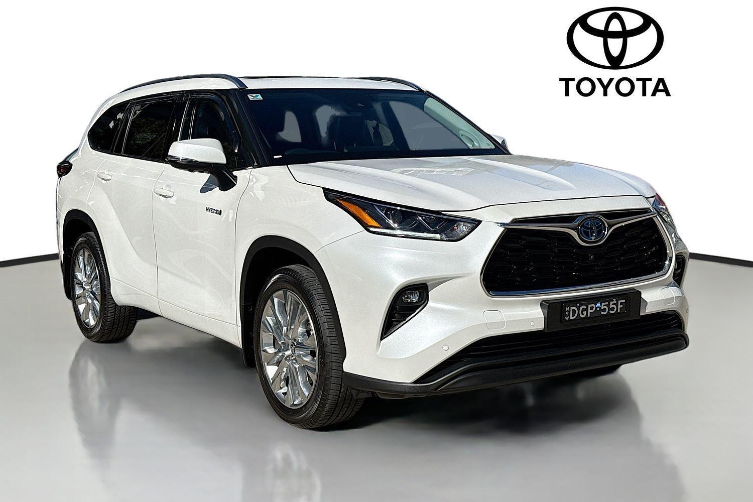 2024 Toyota Kluger AWD GRANDE in White