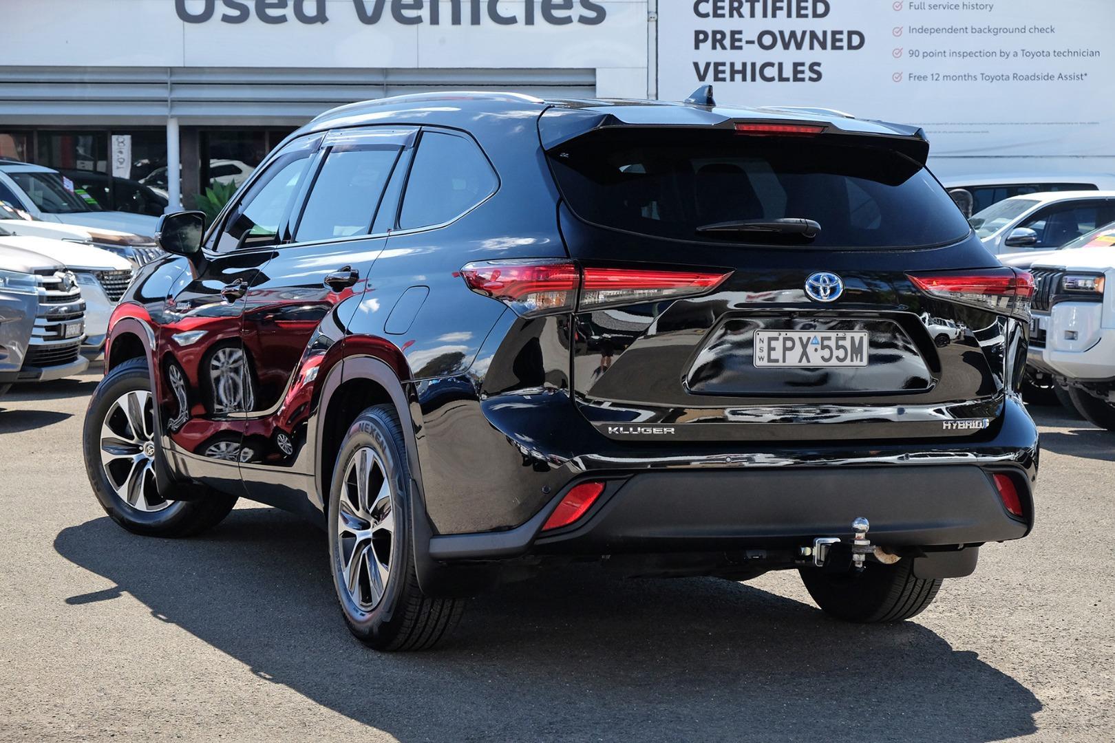 2021 Toyota Kluger GXL AWD in Black