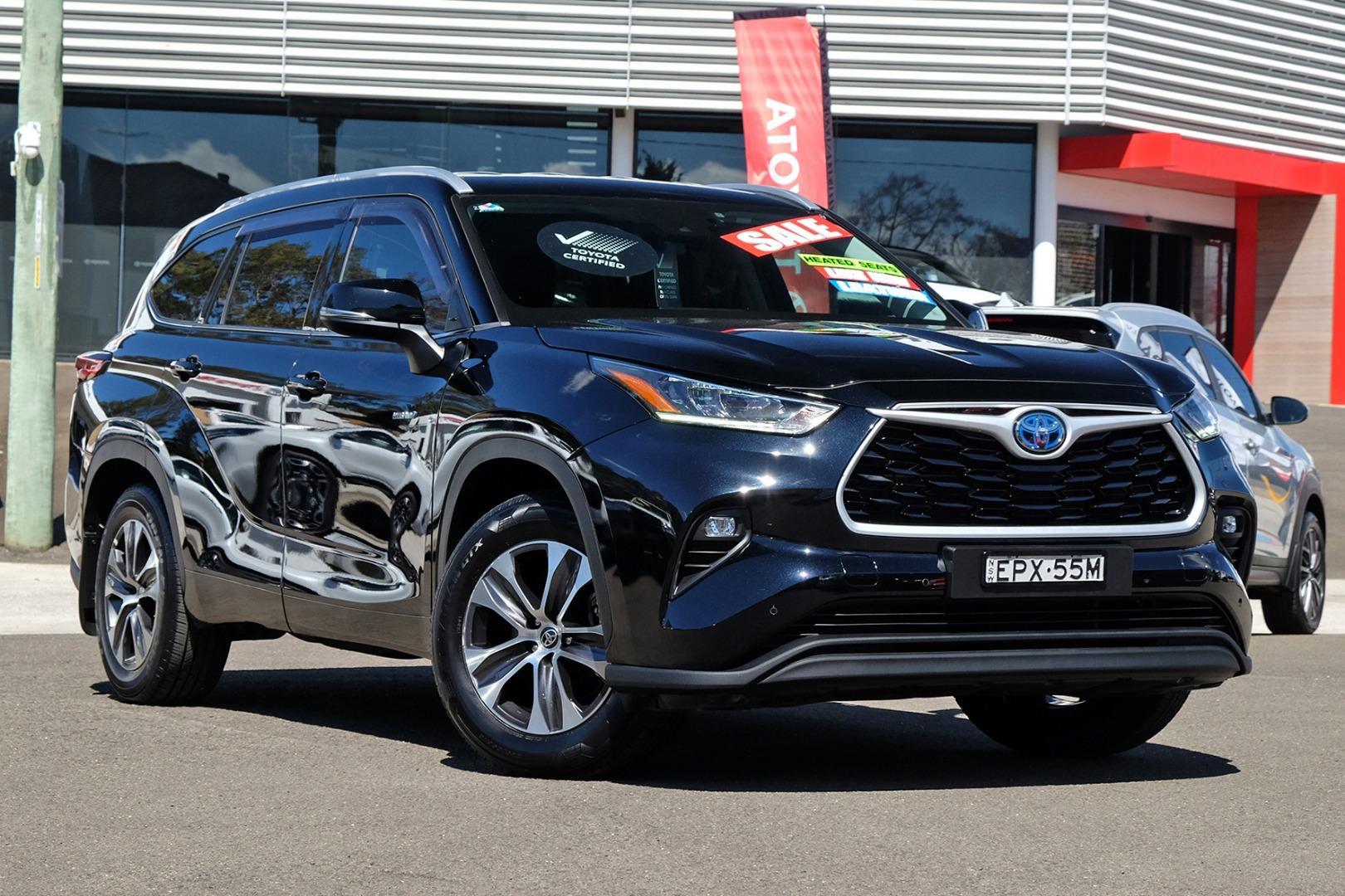 2021 Toyota Kluger GXL AWD in Black