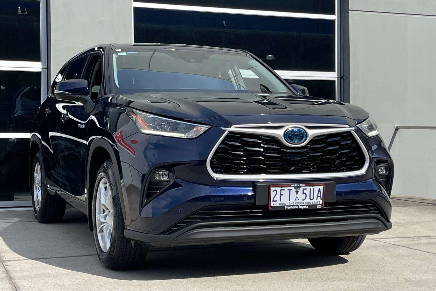 2022 Toyota Kluger GX AWD in Blue