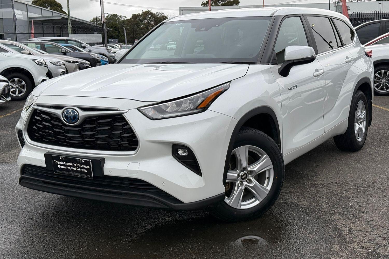 2022 Toyota Kluger GX AWD in White