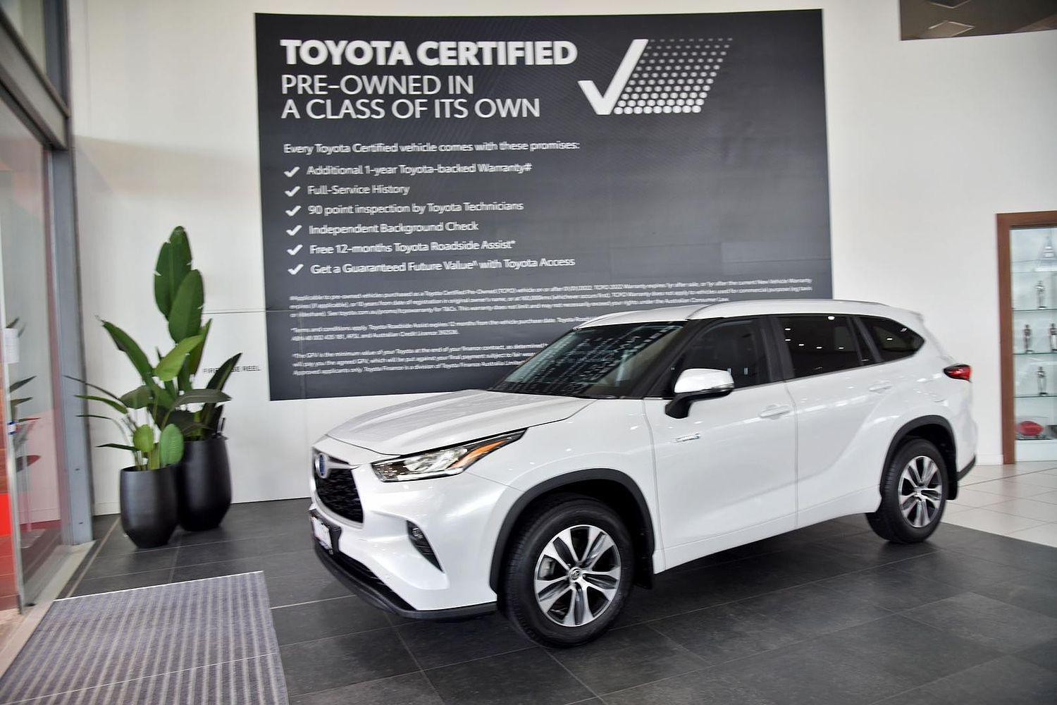 2022 Toyota Kluger GXL AWD in White