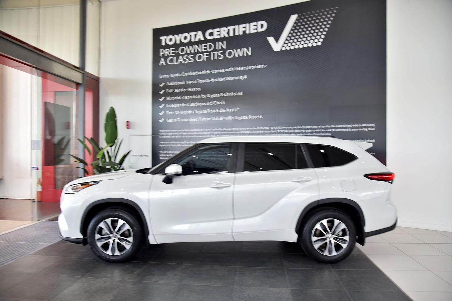 2022 Toyota Kluger GXL AWD in White
