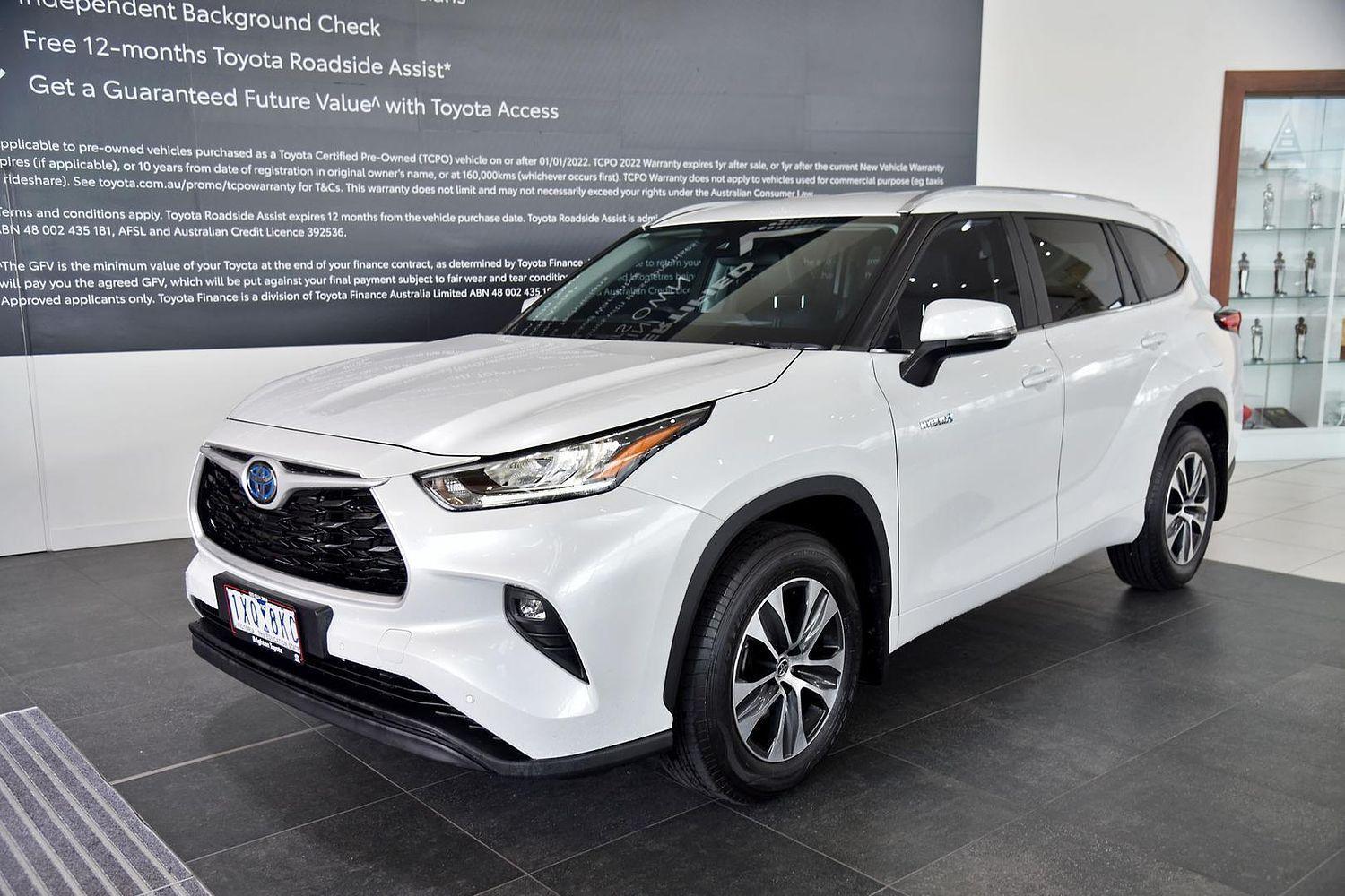 2022 Toyota Kluger GXL AWD in White