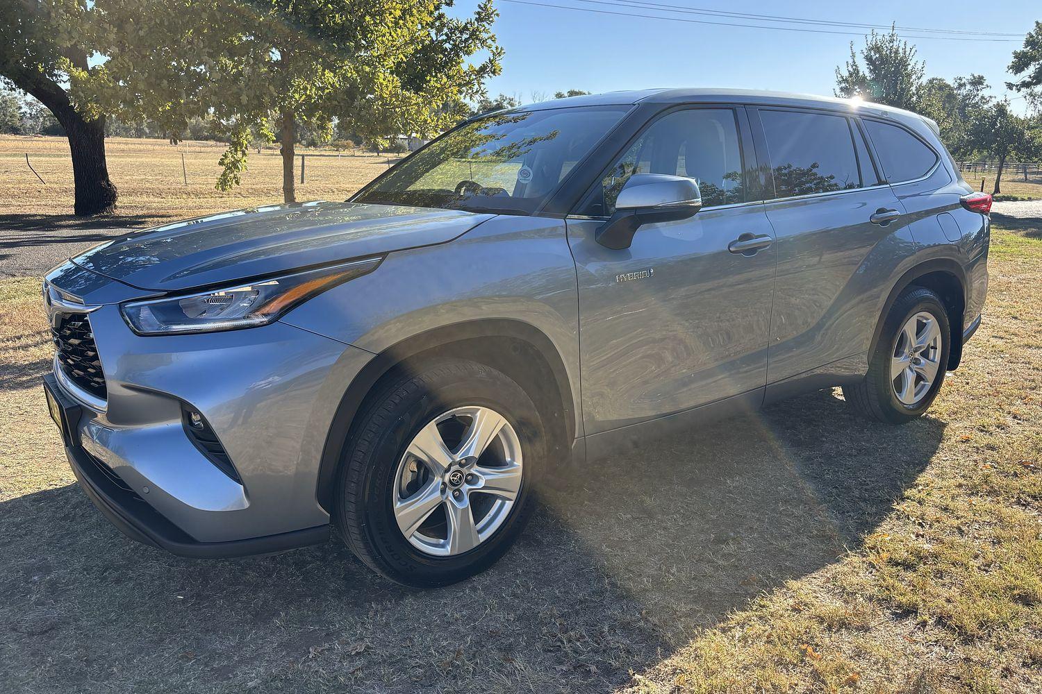 2021 Toyota Kluger GX in Blue