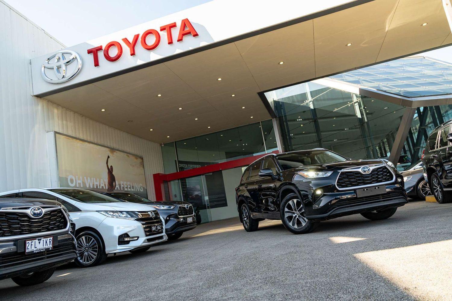 2024 Toyota Kluger GXL AWD in Black