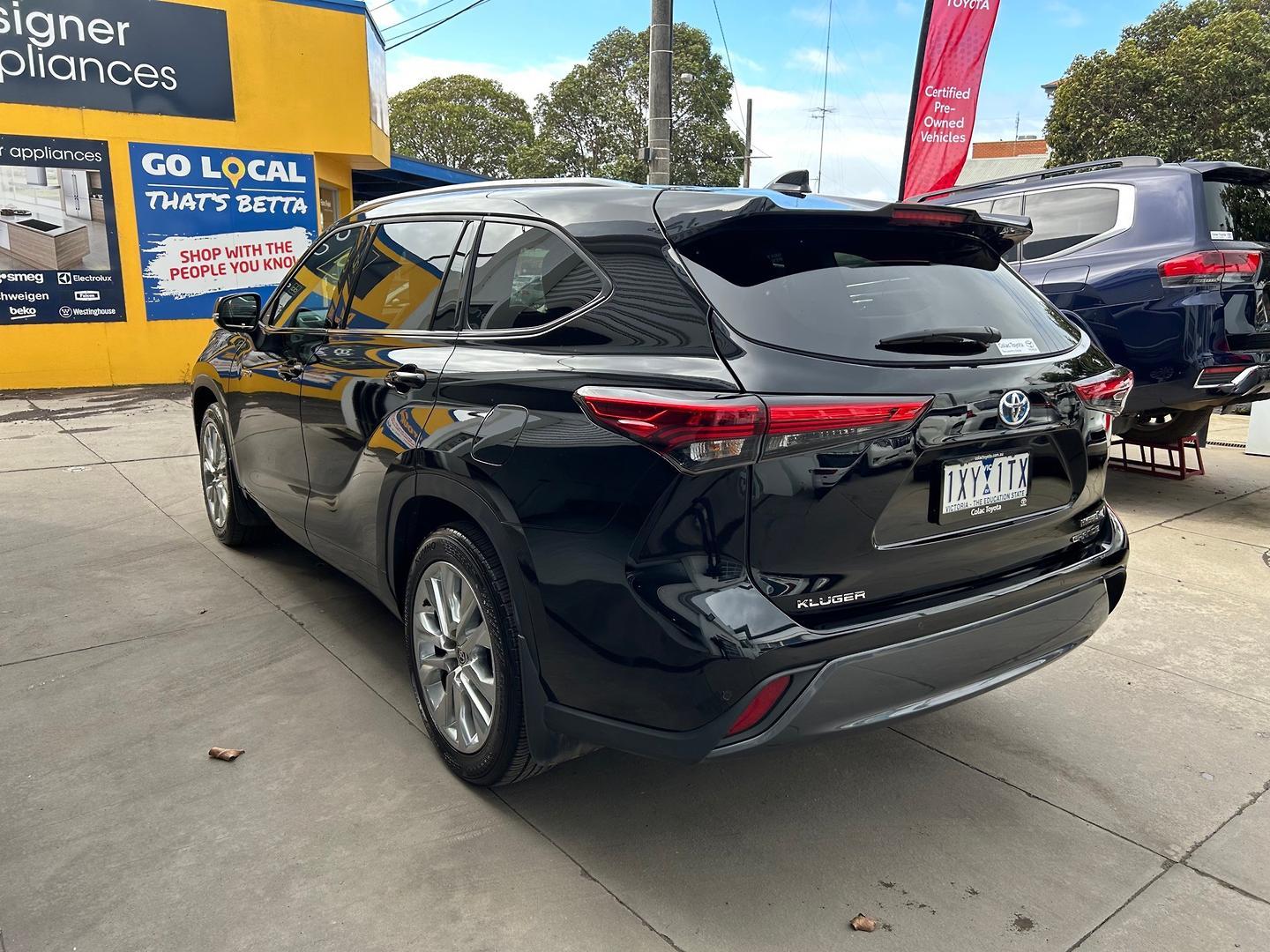 2022 Toyota Kluger AWD GRANDE in Black
