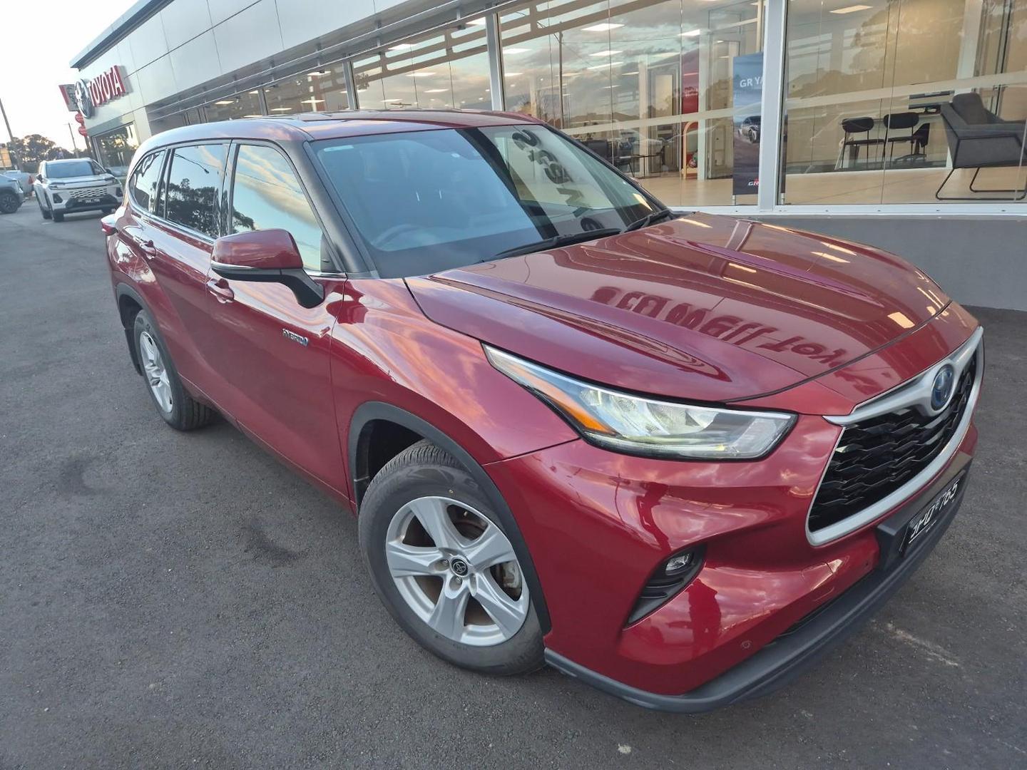 2021 Toyota Kluger GX AWD in Red