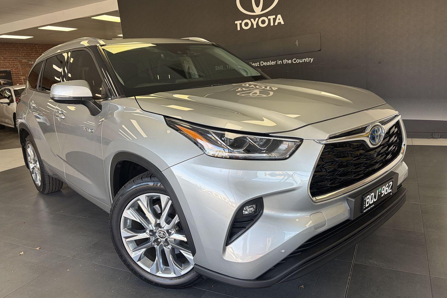 2021 Toyota Kluger AWD GRANDE in Silver