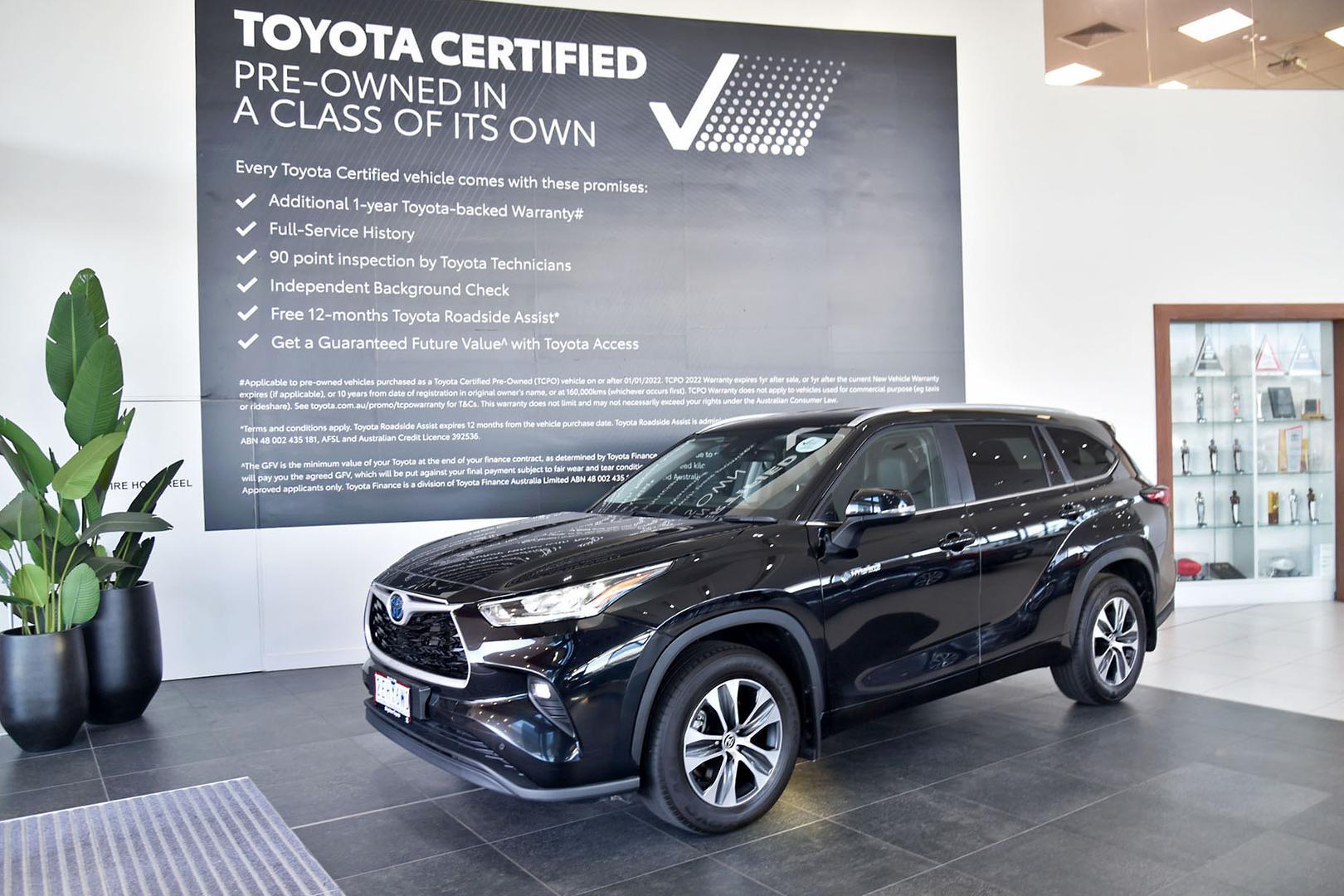 2024 Toyota Kluger GXL in Black
