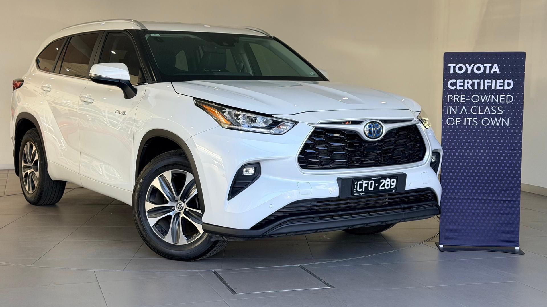 2022 Toyota Kluger GXL AWD in White