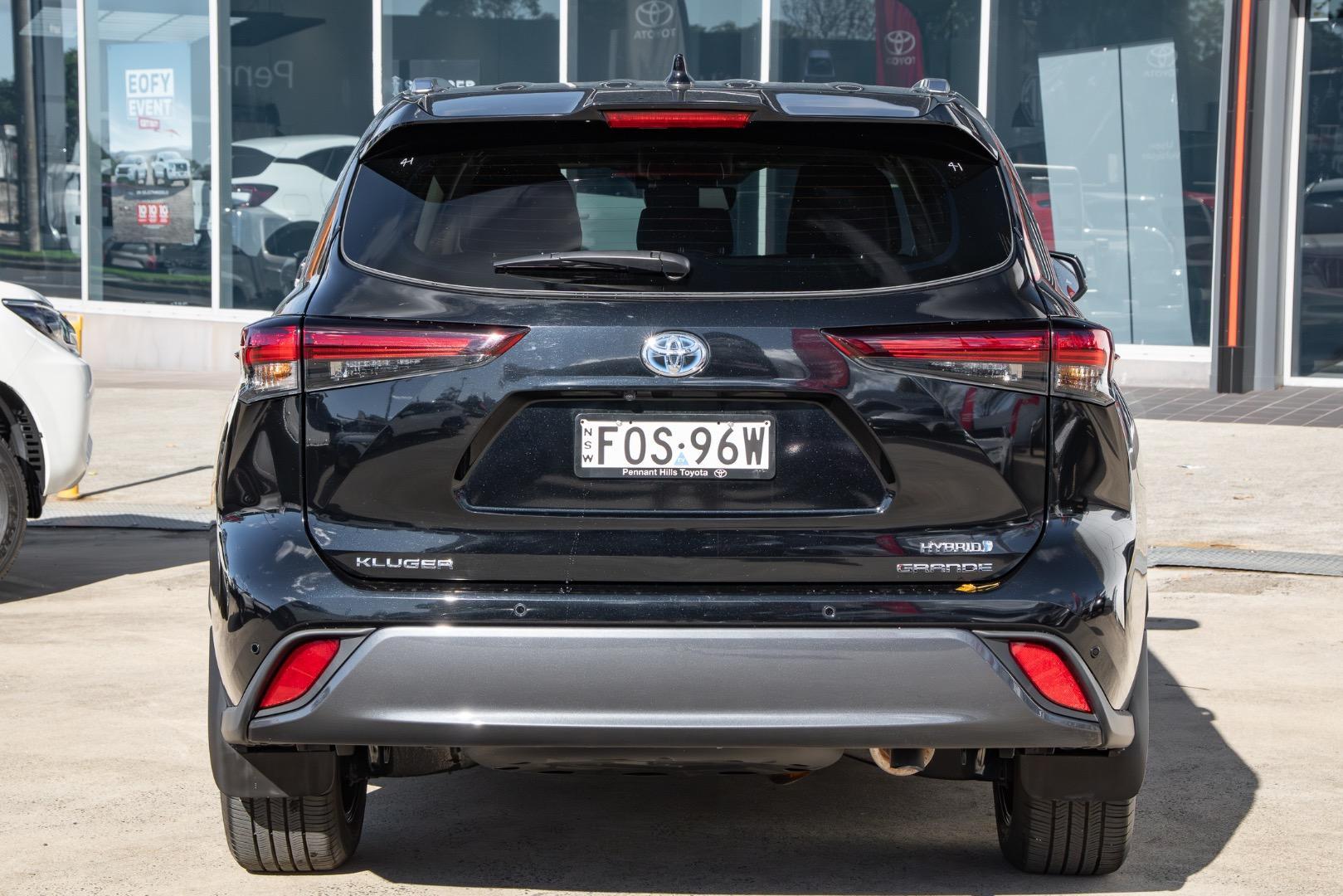 2024 Toyota Kluger AWD GRANDE in Black
