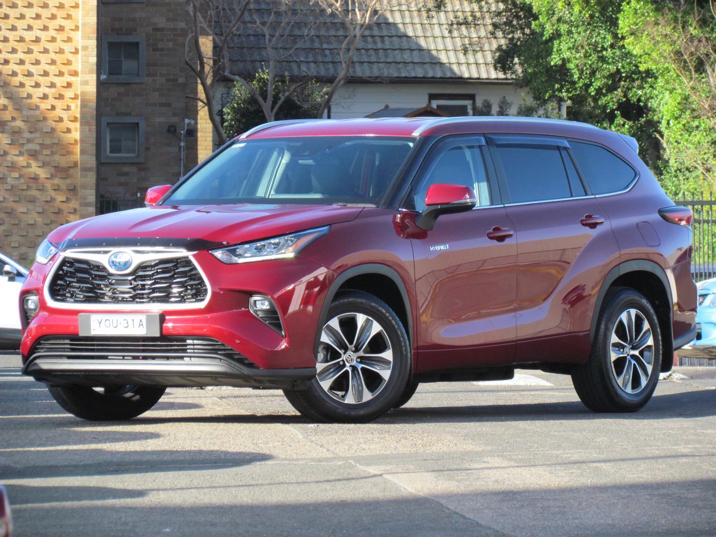 2024 Toyota Kluger GXL AWD in Red