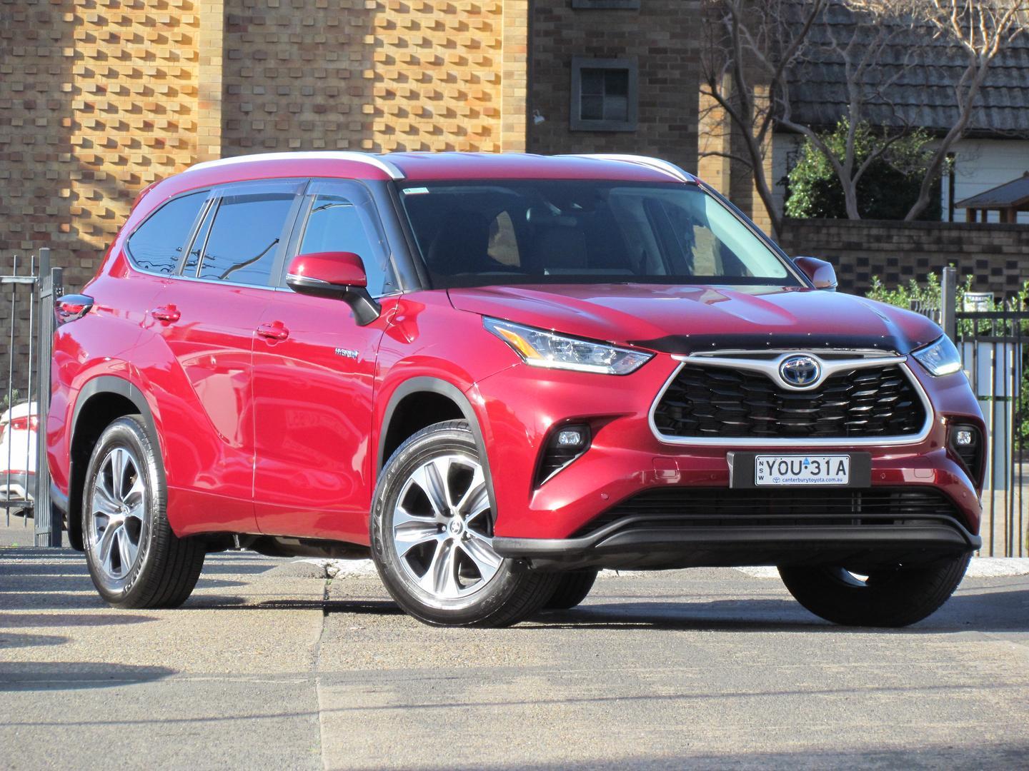 2024 Toyota Kluger GXL AWD in Red