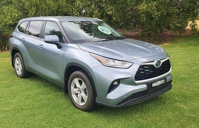 2024 Toyota Kluger GX in Blue