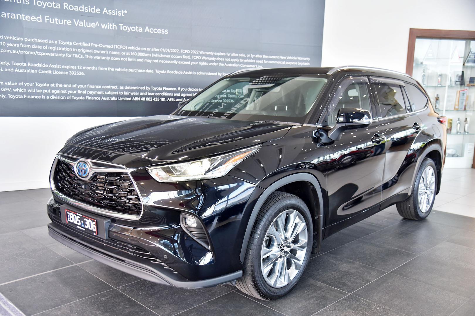 2021 Toyota Kluger AWD GRANDE in Black