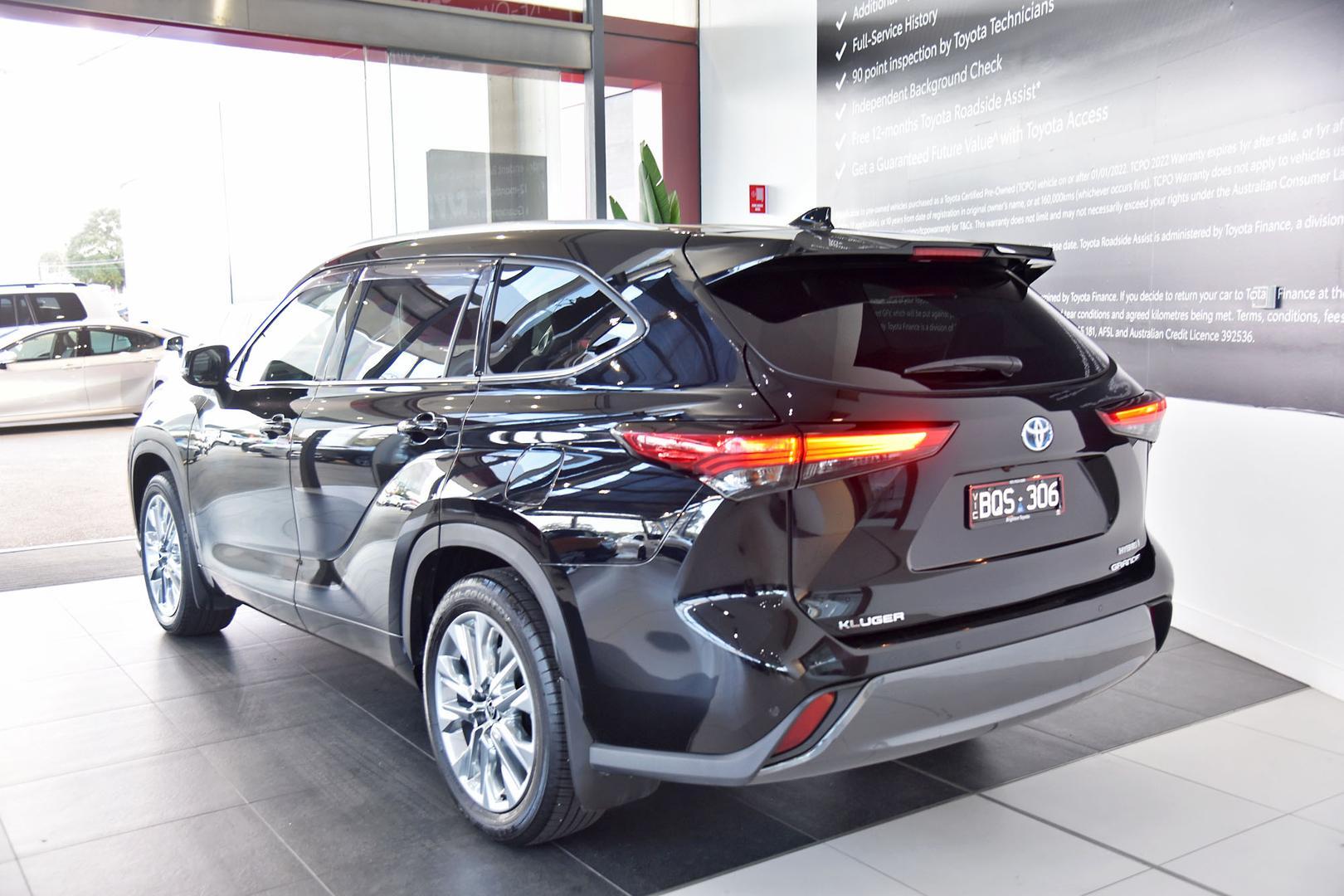 2021 Toyota Kluger AWD GRANDE in Black