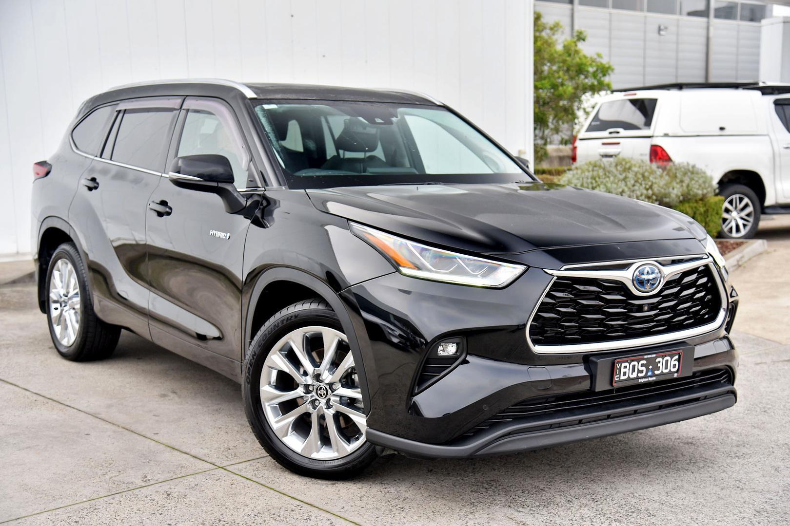 2021 Toyota Kluger AWD GRANDE in Black