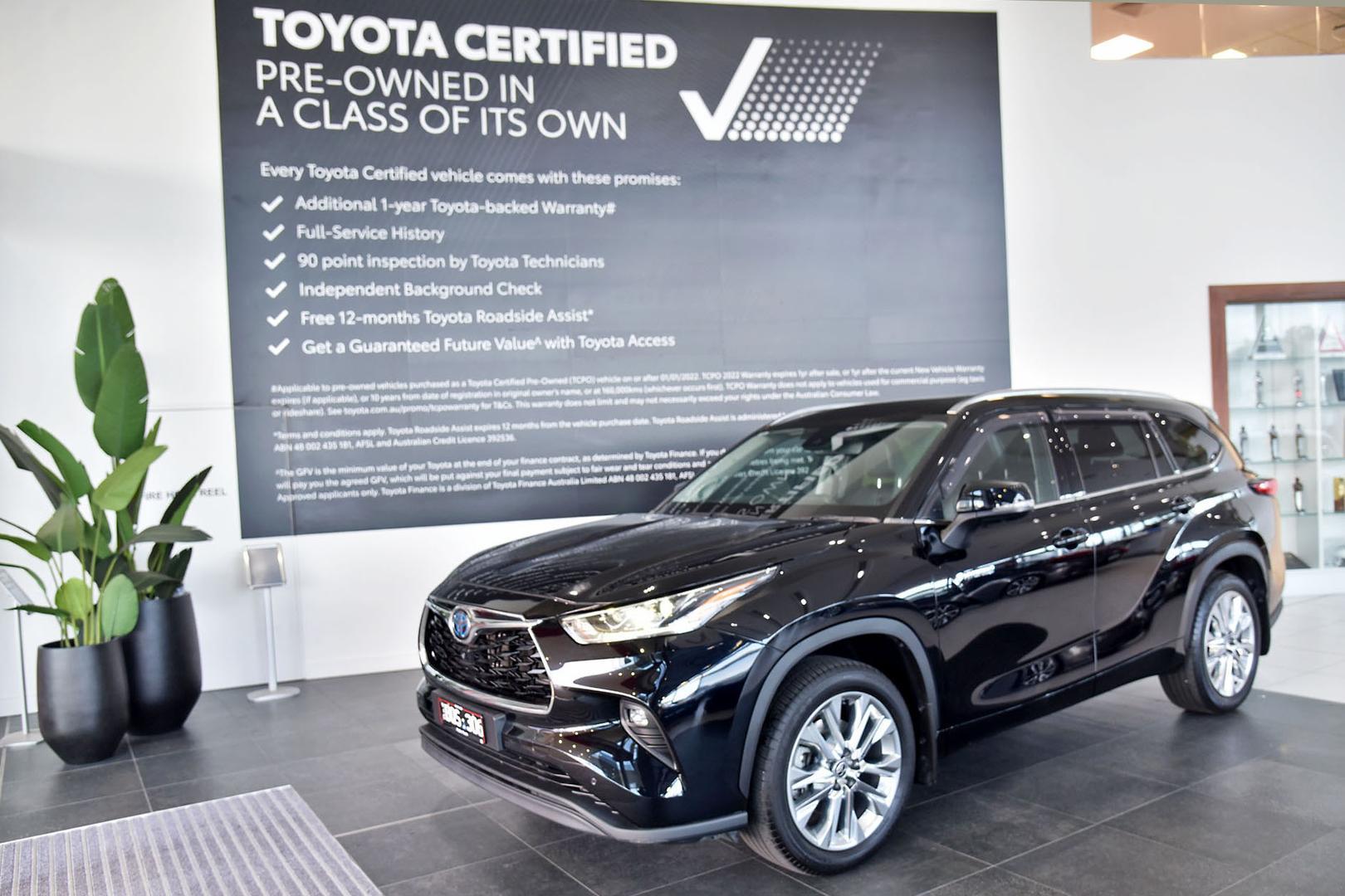 2021 Toyota Kluger AWD GRANDE in Black
