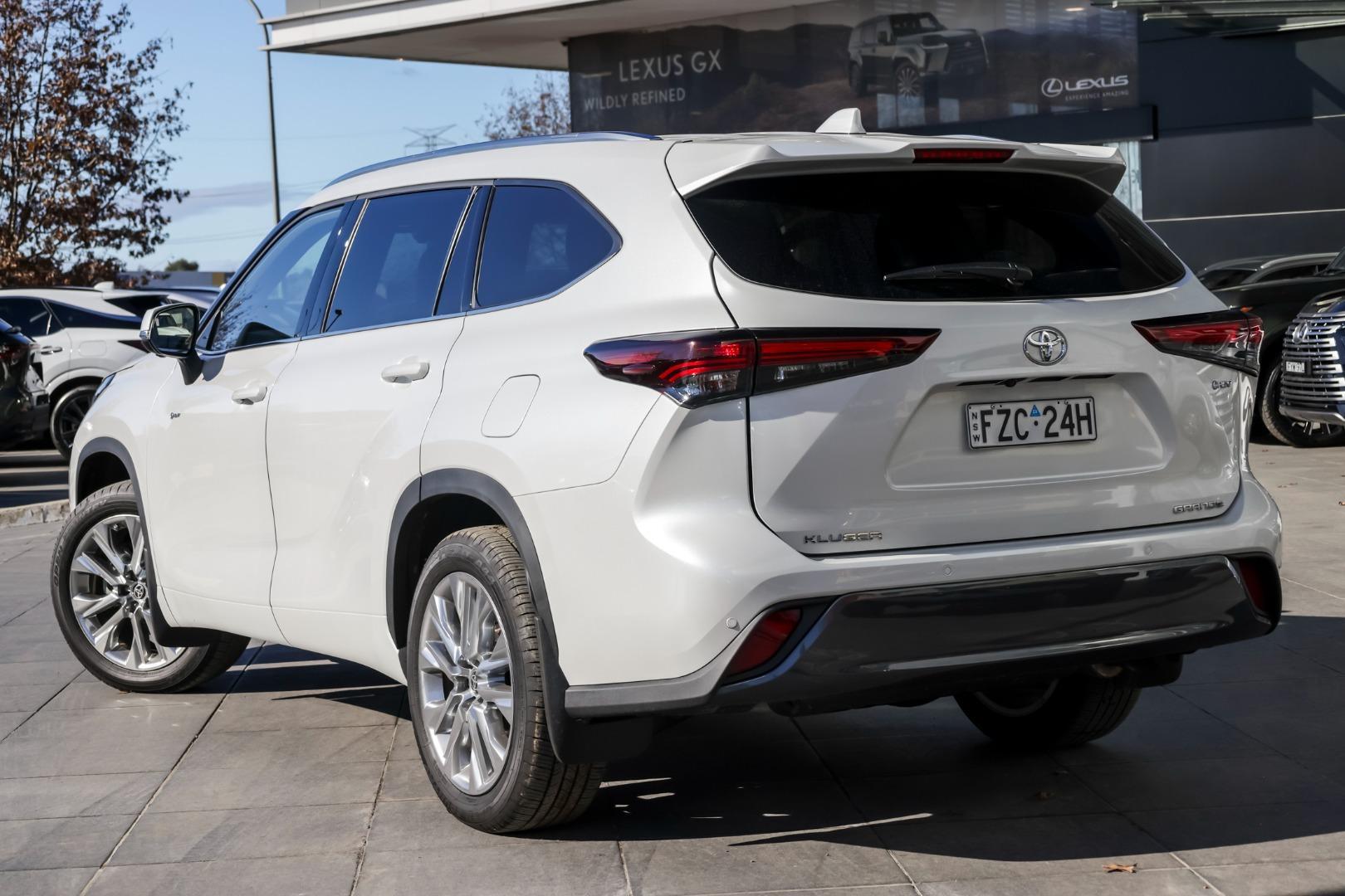 2024 Toyota Kluger AWD GRANDE in White