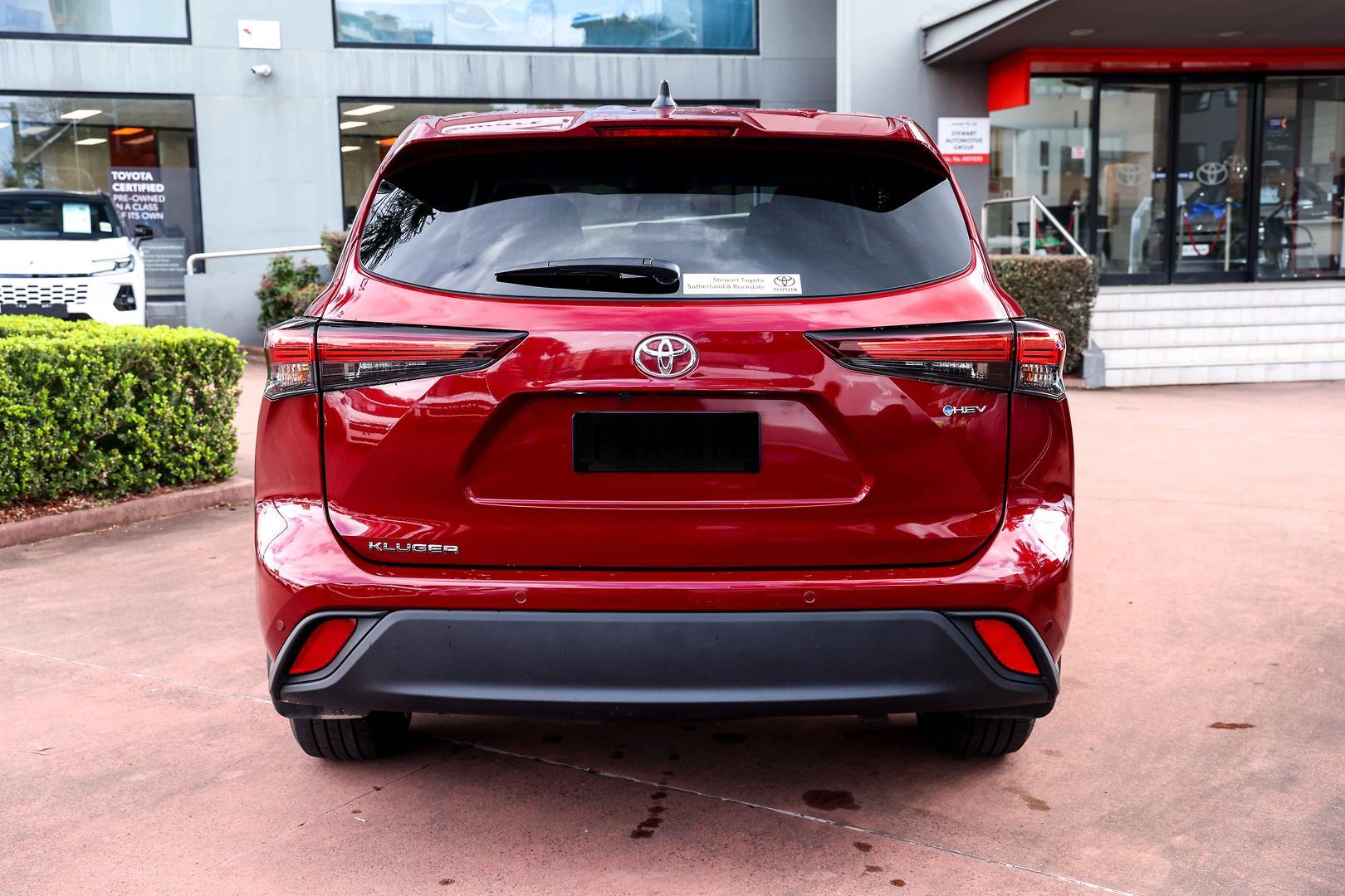 2025 Toyota Kluger GX AWD in Red