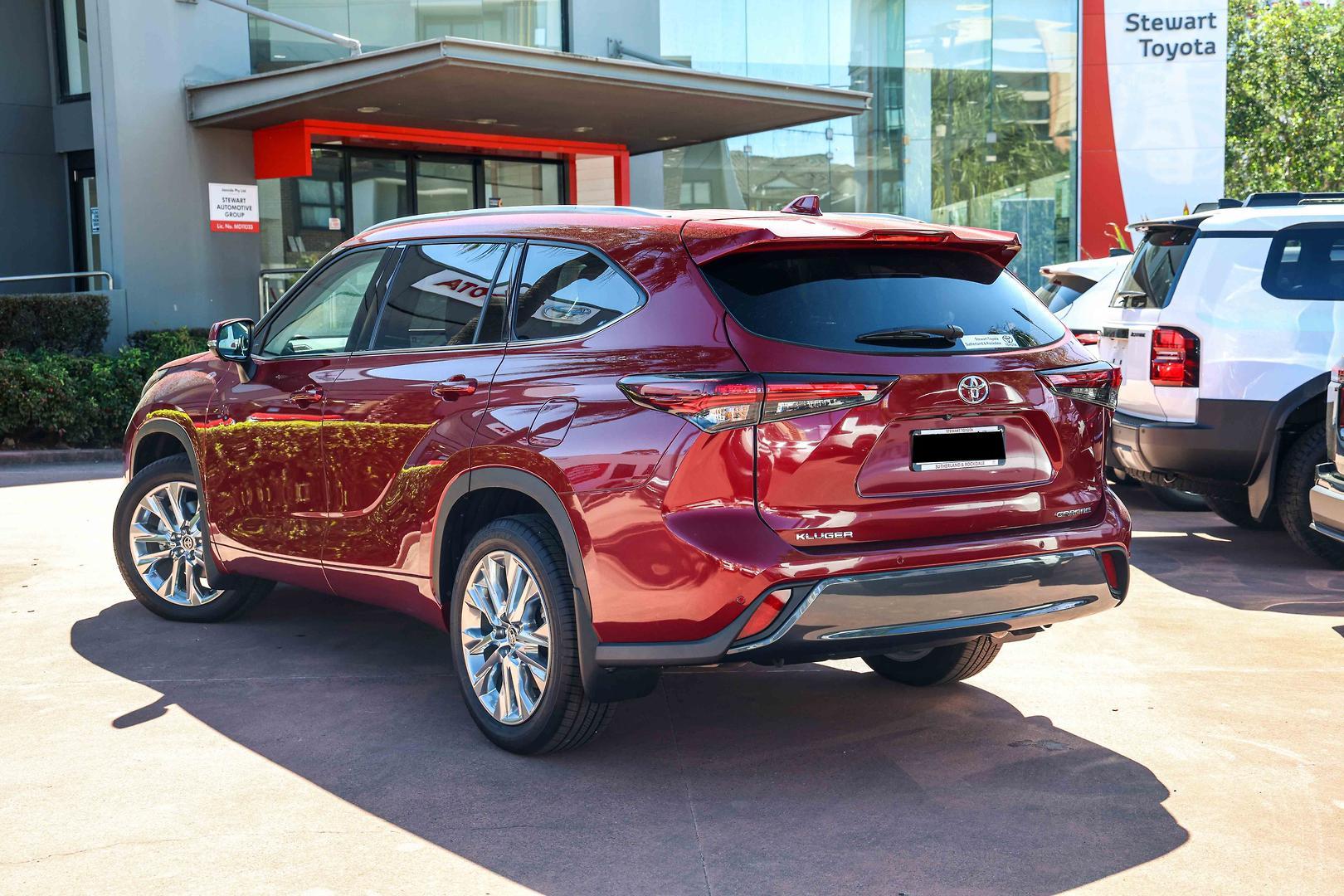 2024 Toyota Kluger 4x2 GRANDE in Red