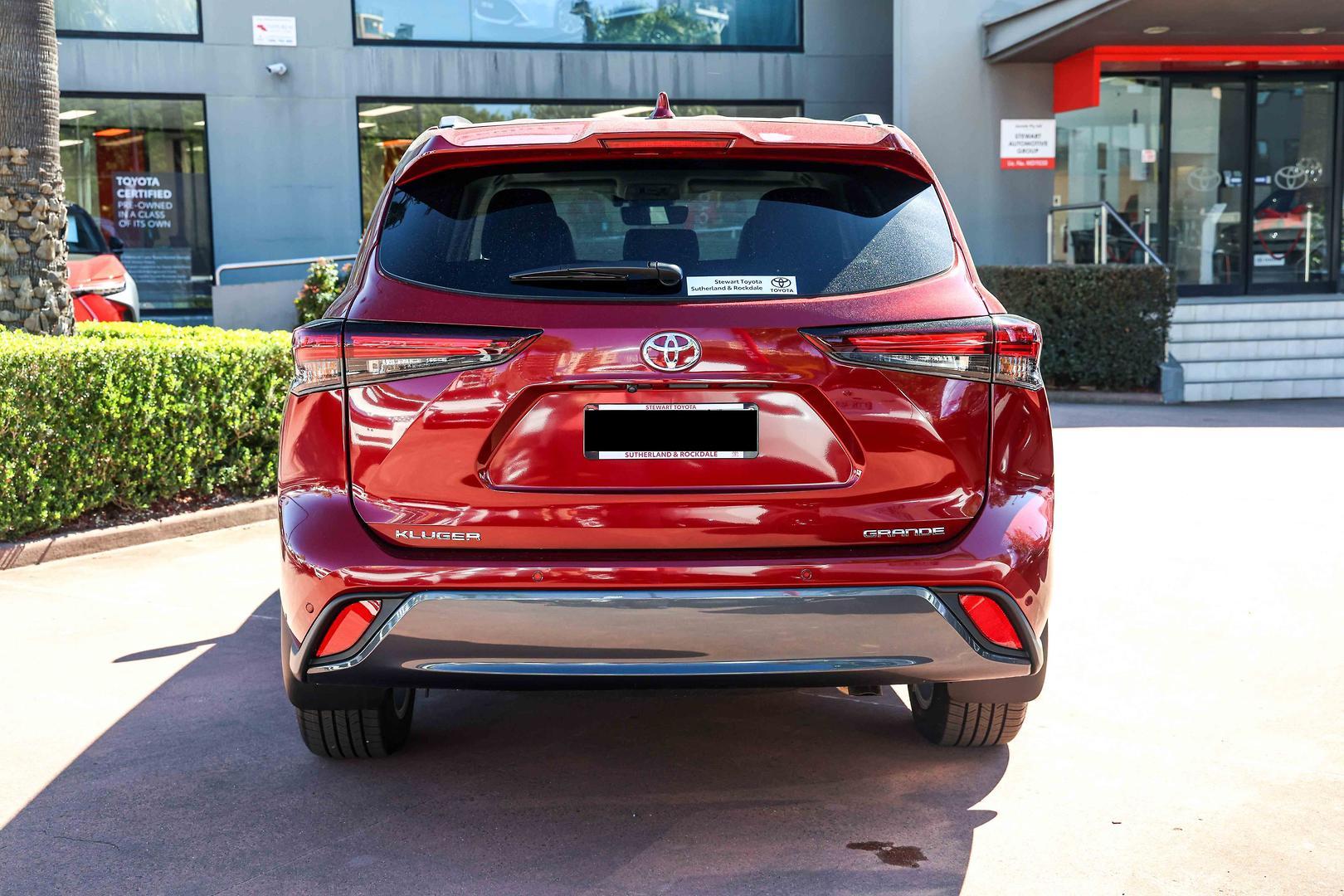 2024 Toyota Kluger 4x2 GRANDE in Red