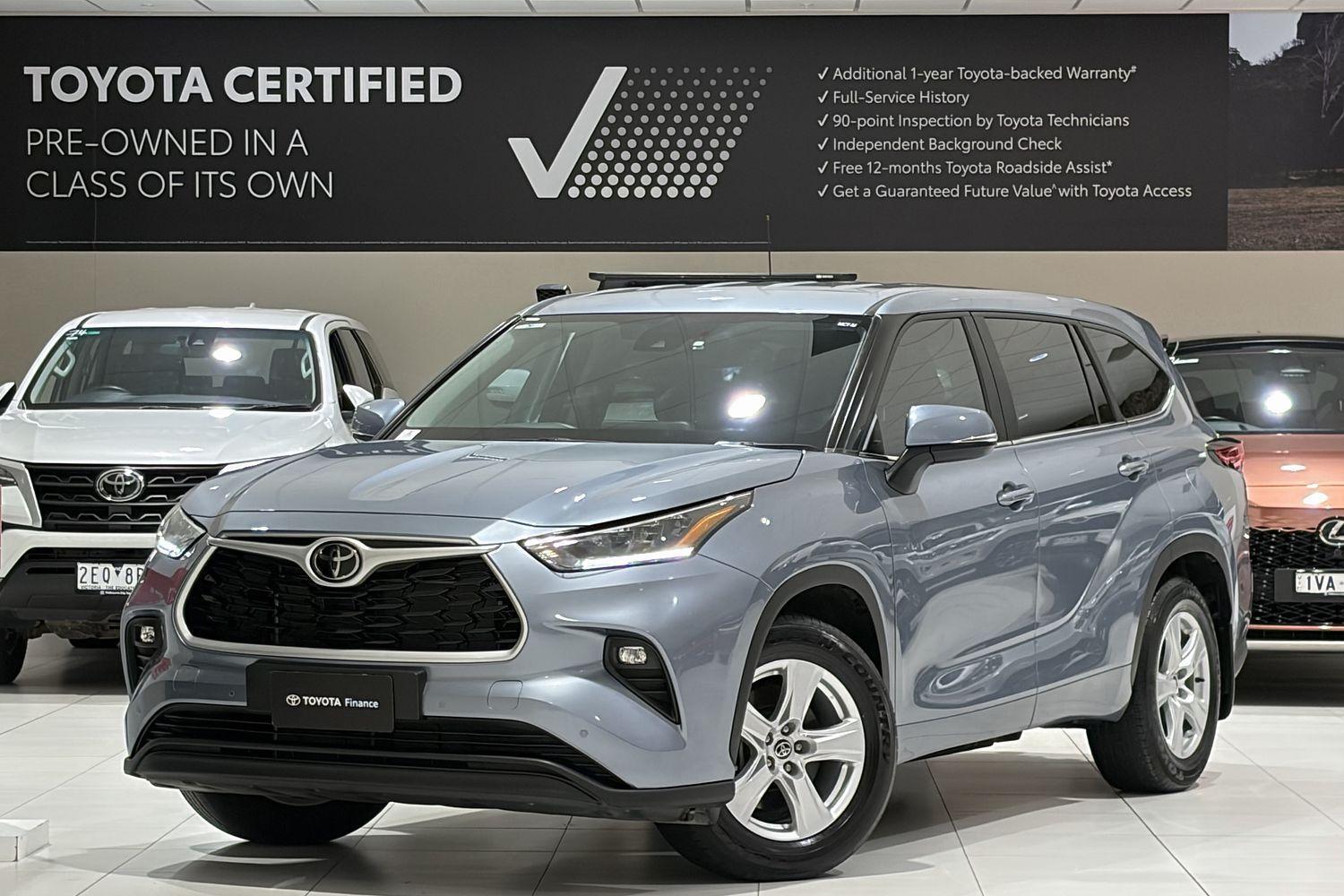 2023 Toyota Kluger GX in Blue