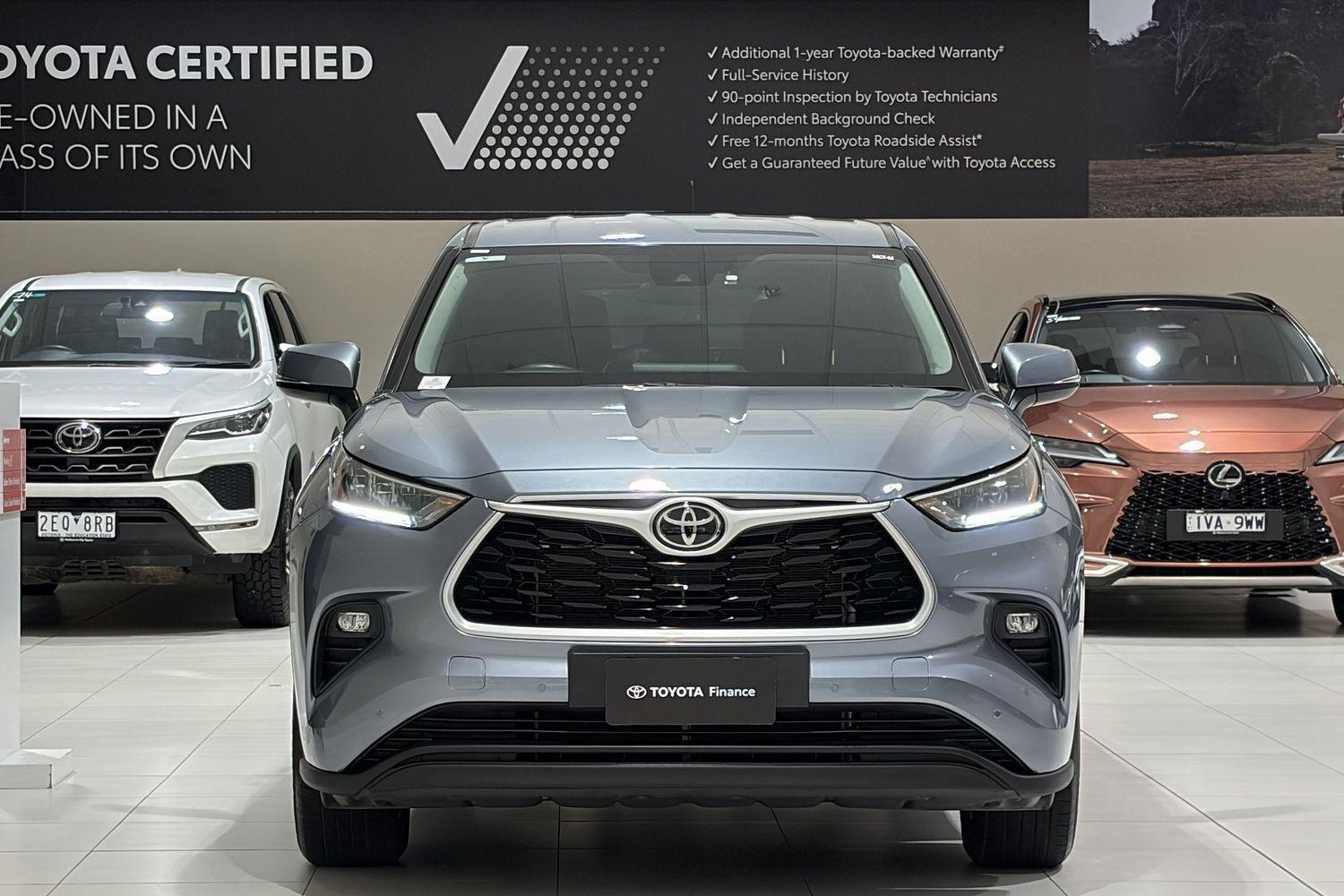 2023 Toyota Kluger GX in Blue