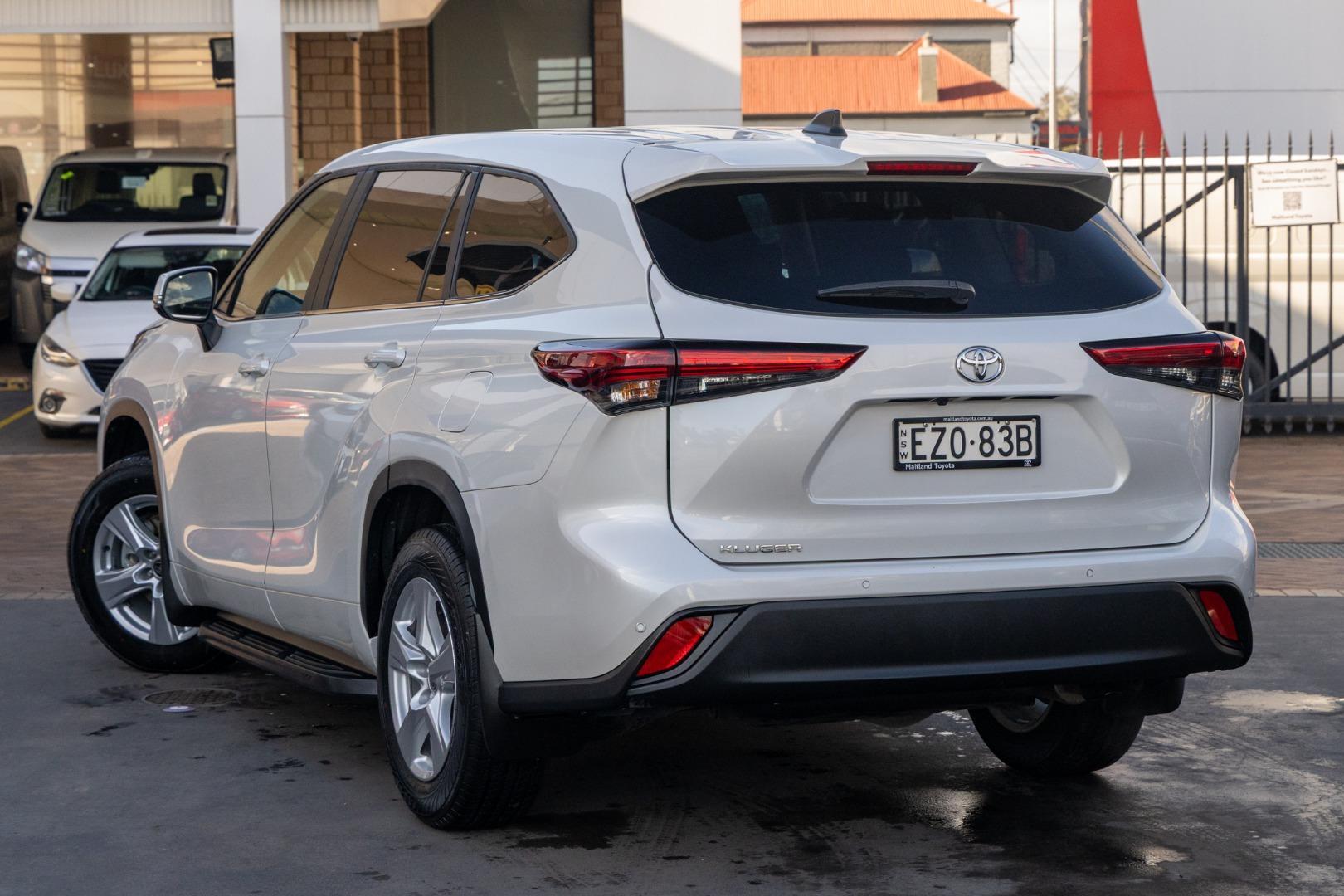 2022 Toyota Kluger GX AWD in White