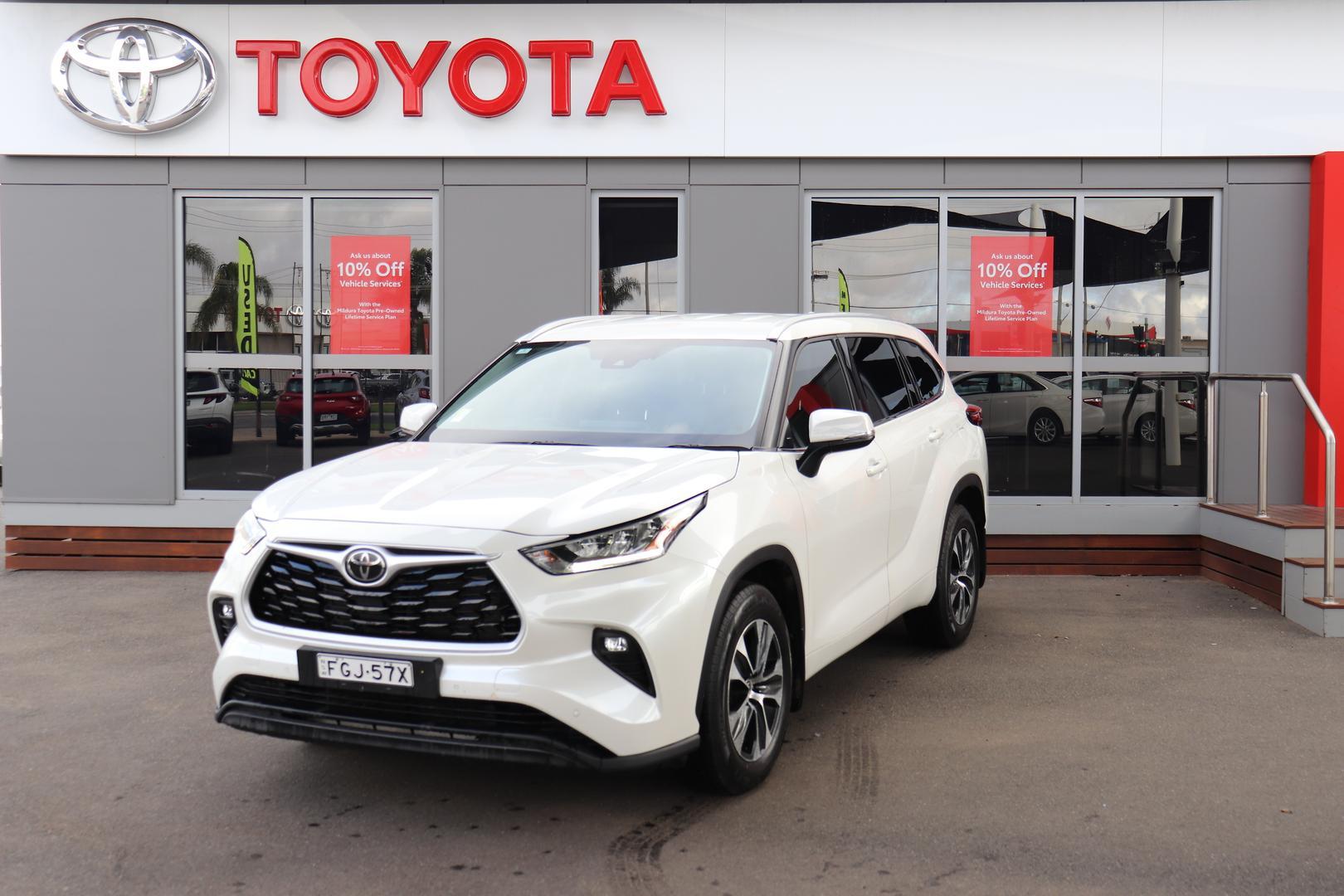 2021 Toyota Kluger GXL-2WD in White