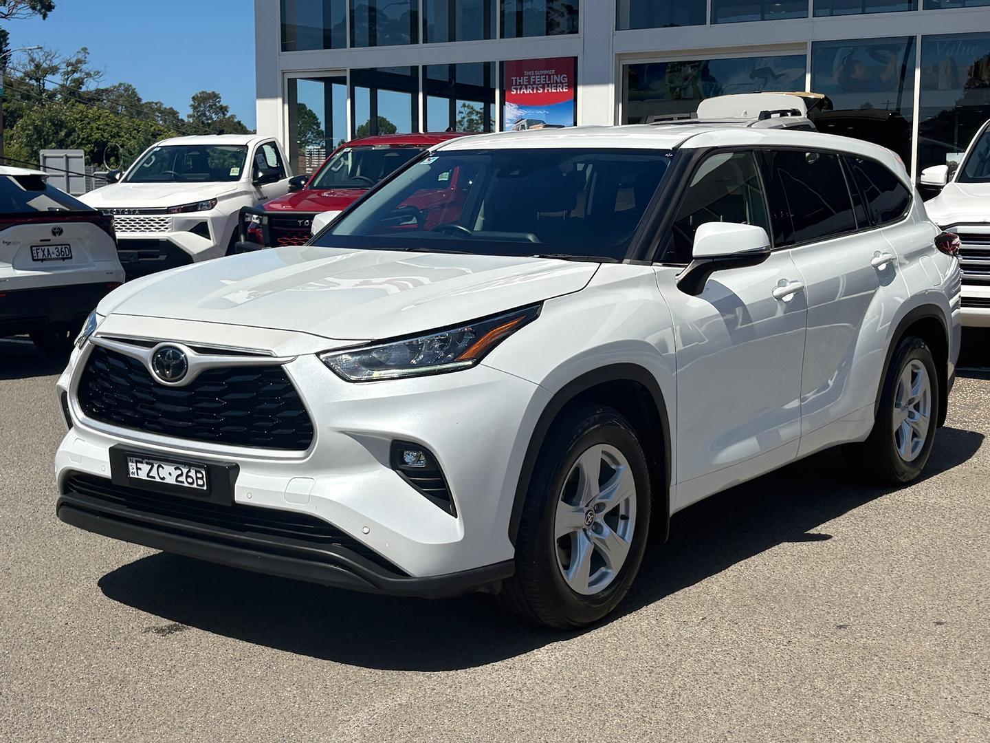 2022 Toyota Kluger GX-2WD in White