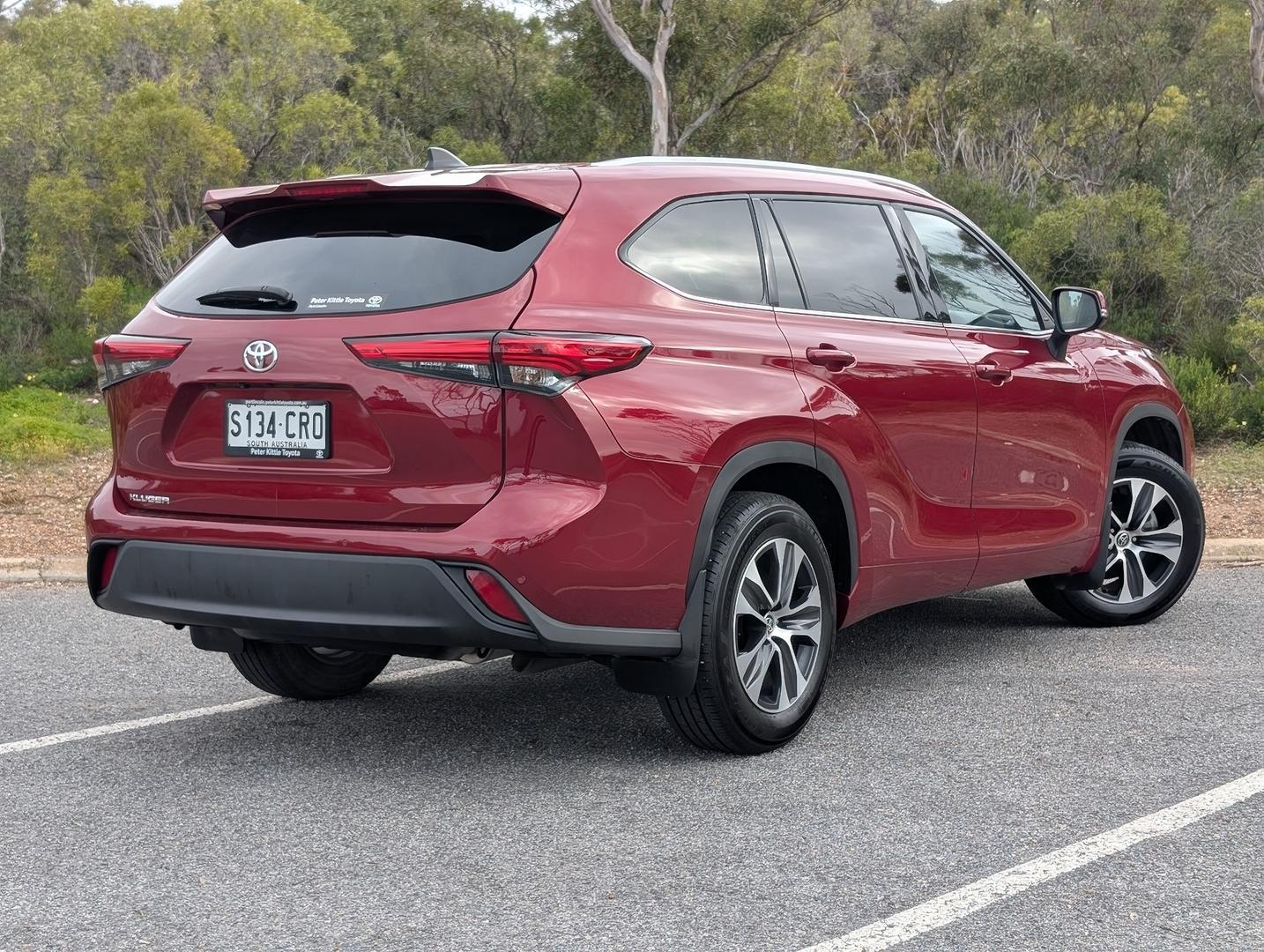 2022 Toyota Kluger GXL-2WD in Red