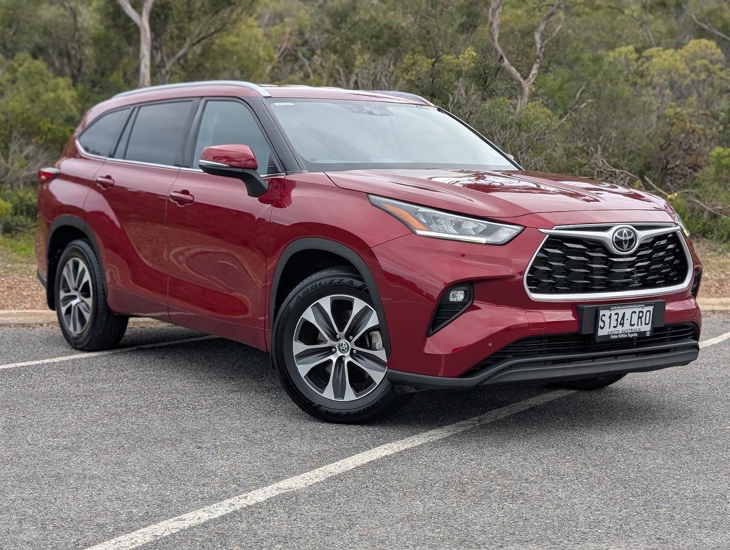 2022 Toyota Kluger GXL-2WD in Red