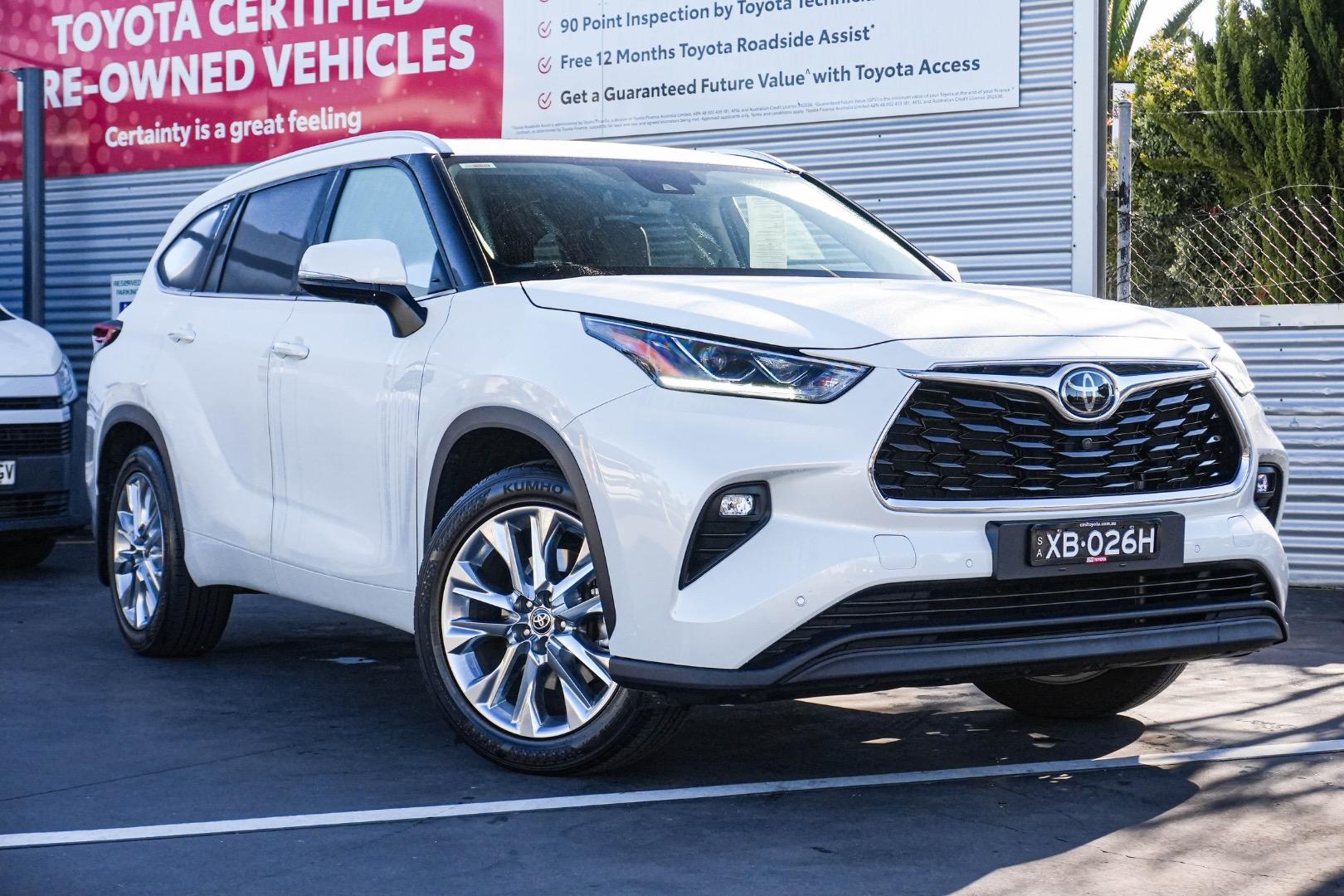 2021 Toyota Kluger AWD GRANDE in White
