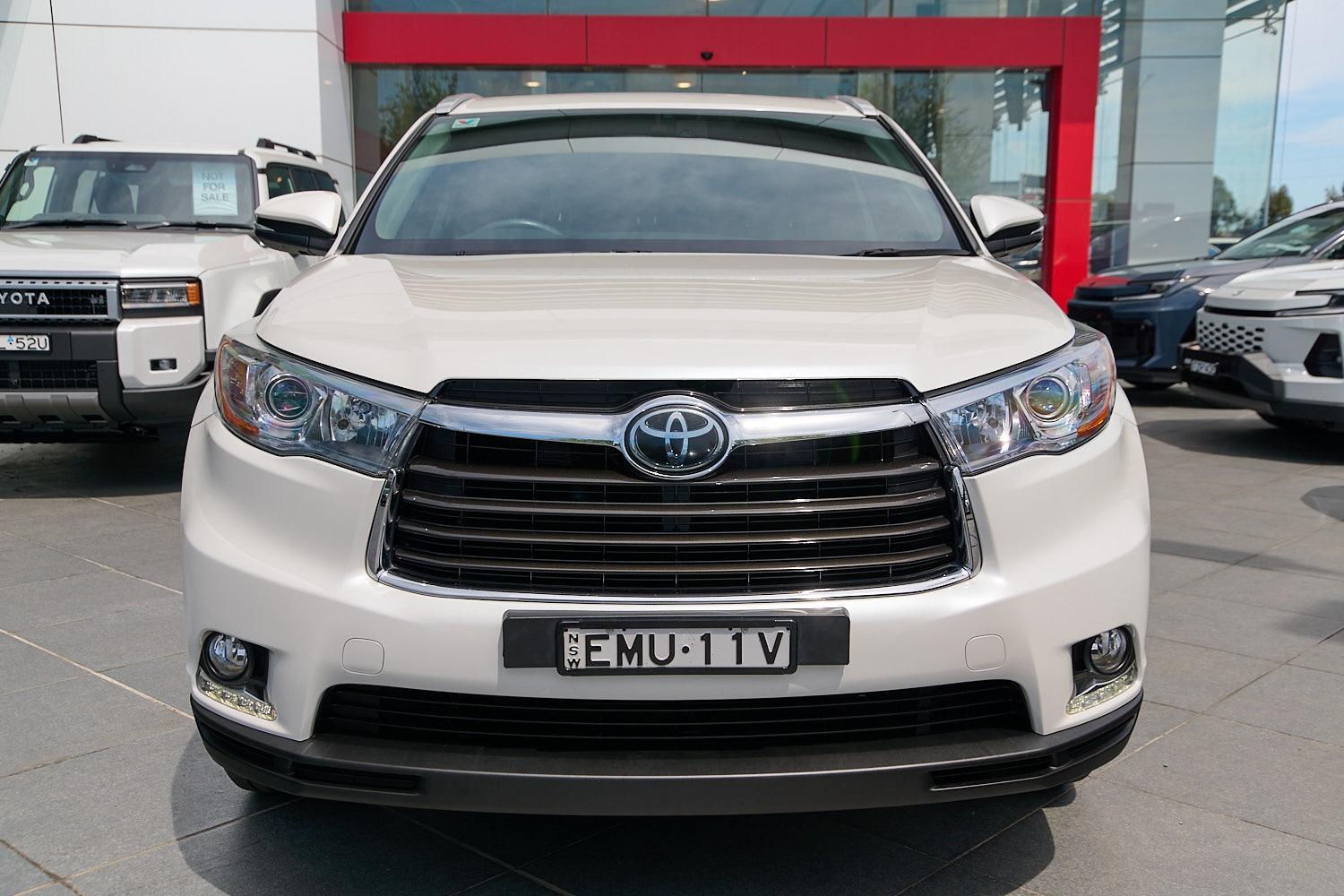 2015 Toyota Kluger 4x2 GRANDE in White