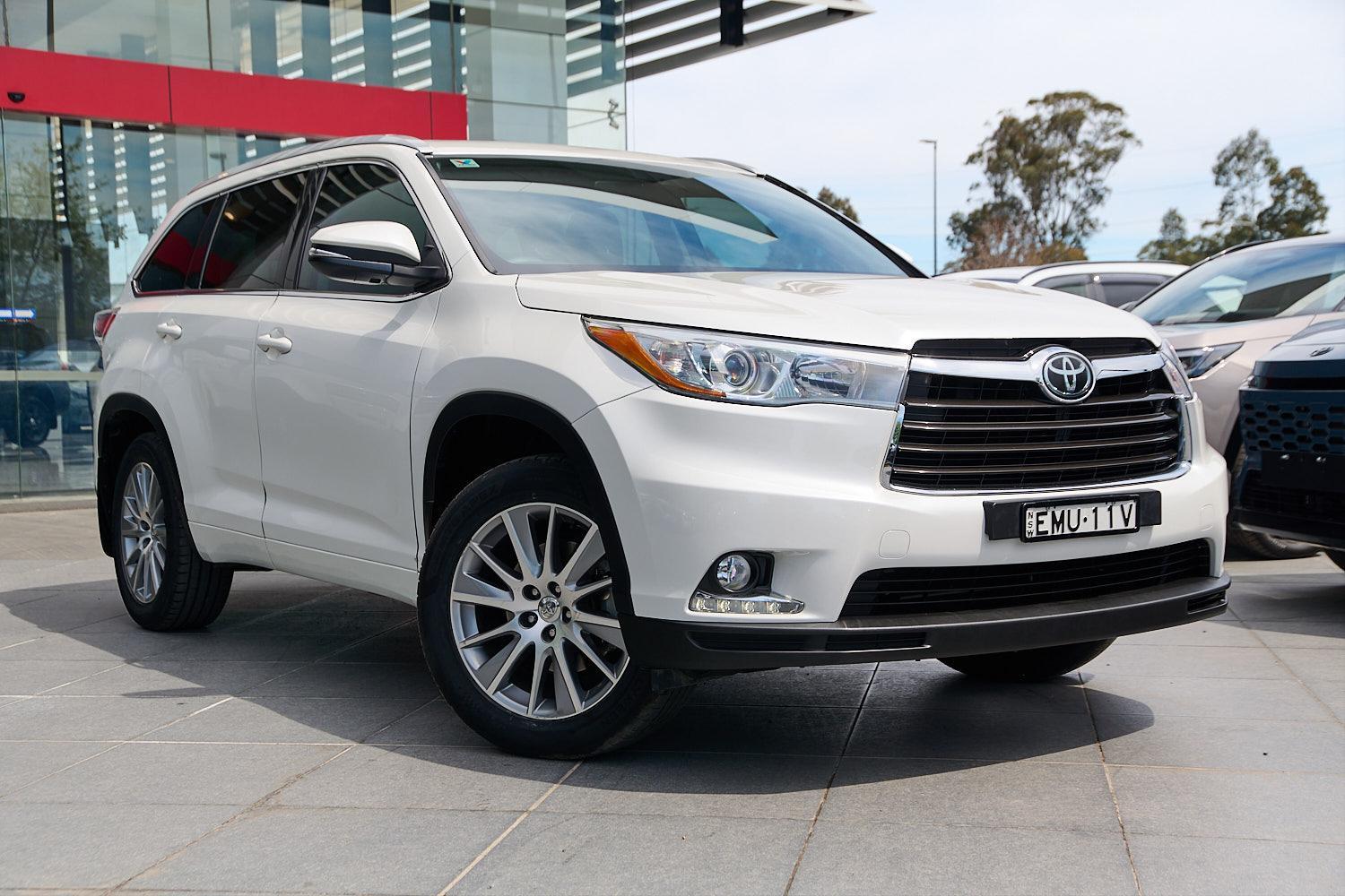 2015 Toyota Kluger 4x2 GRANDE in White