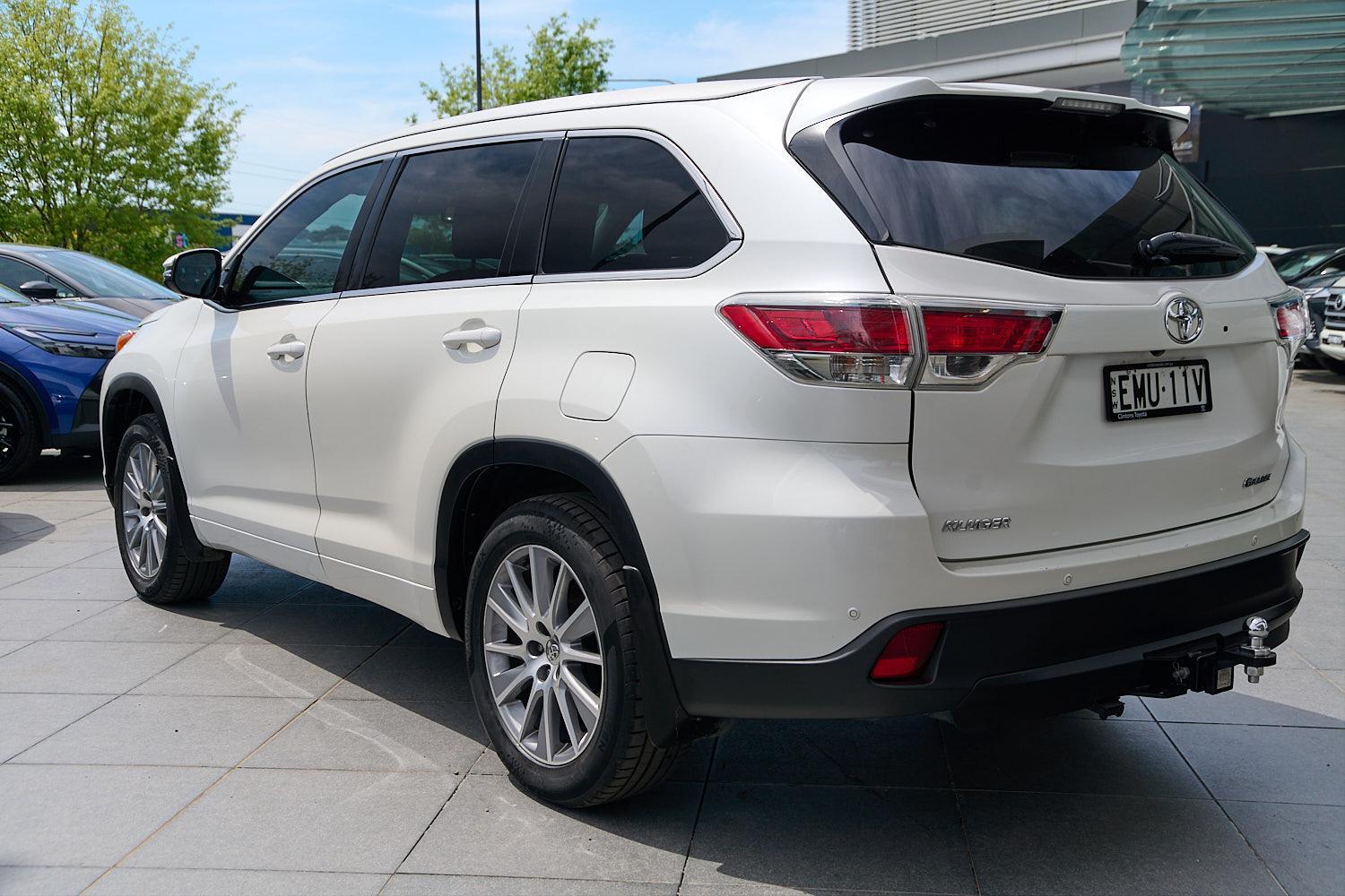 2015 Toyota Kluger 4x2 GRANDE in White