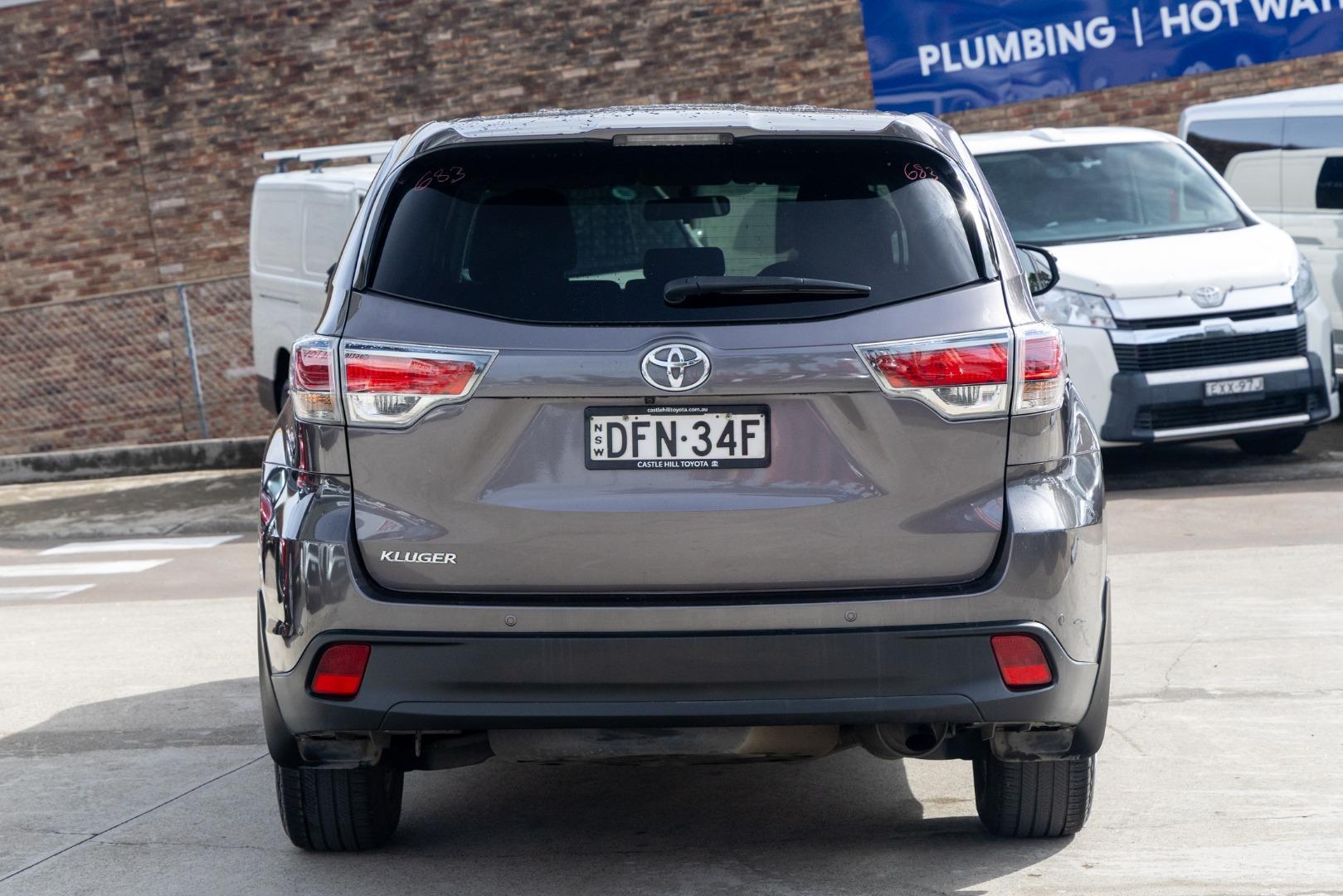2015 Toyota Kluger 4x2 GX in Grey